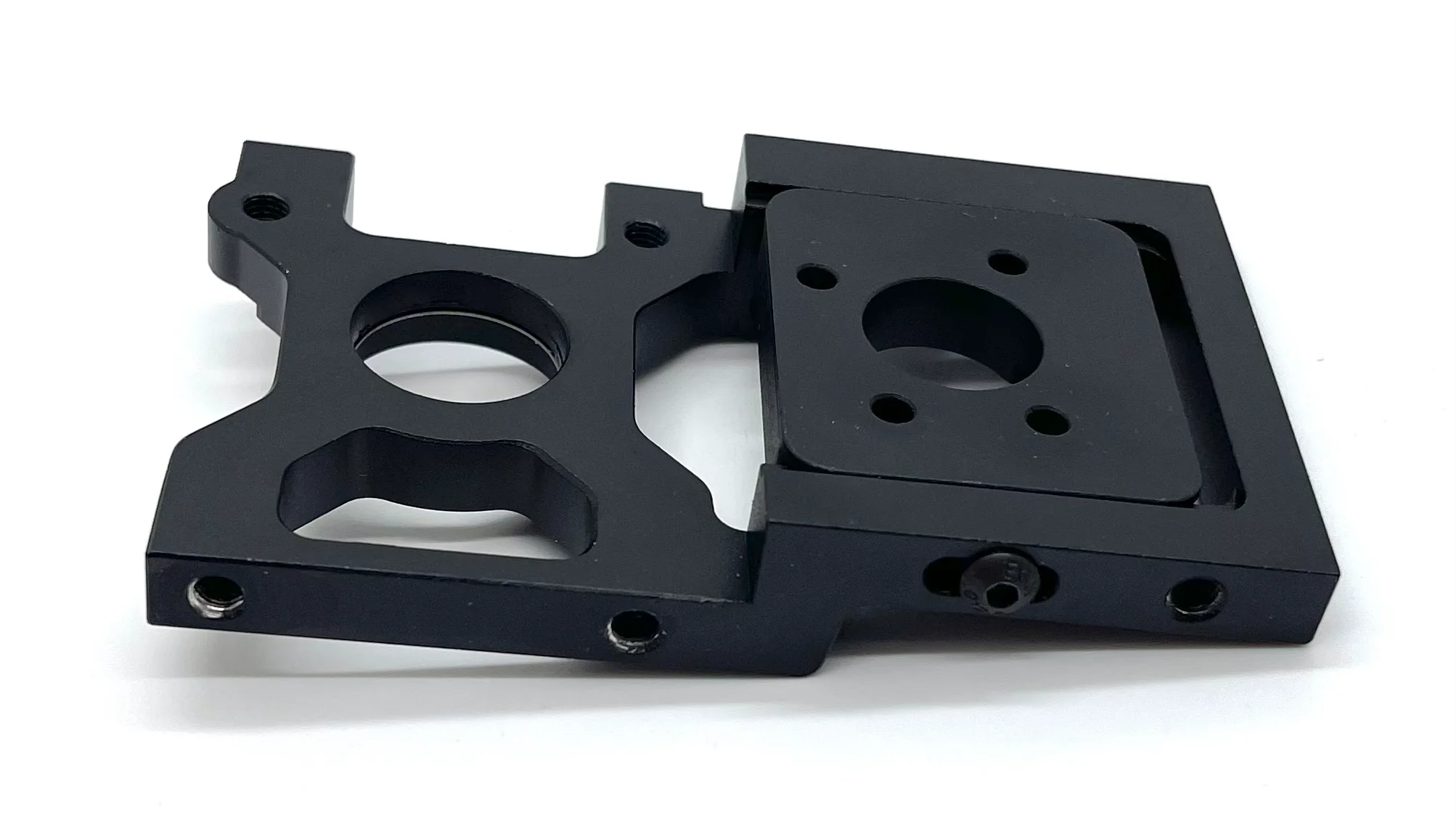 Losi DBXL-E - Motor Mount w Adapter Black annodized Alum LOS05020V2 - Image 4
