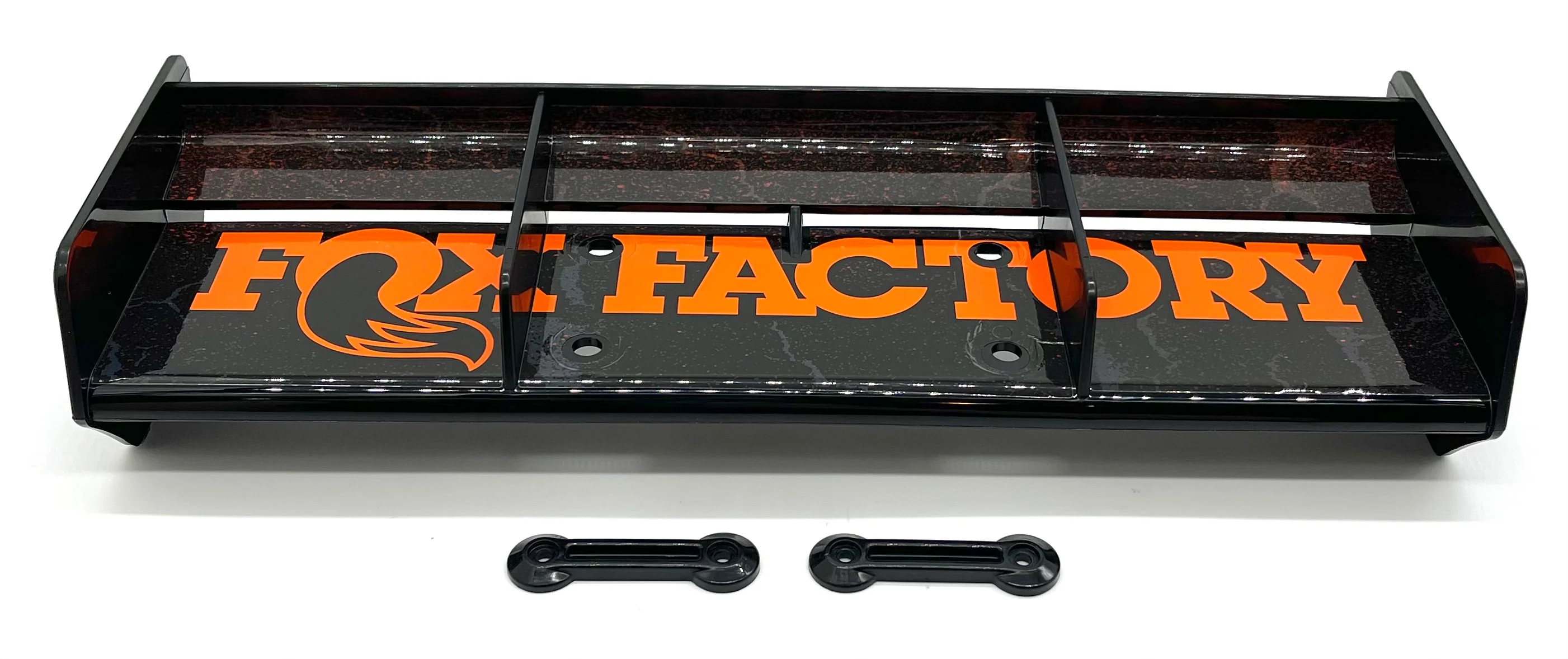 Losi DBXL-E - Wing (Black Orange FOX, spoiler w/washers LOS05020V2