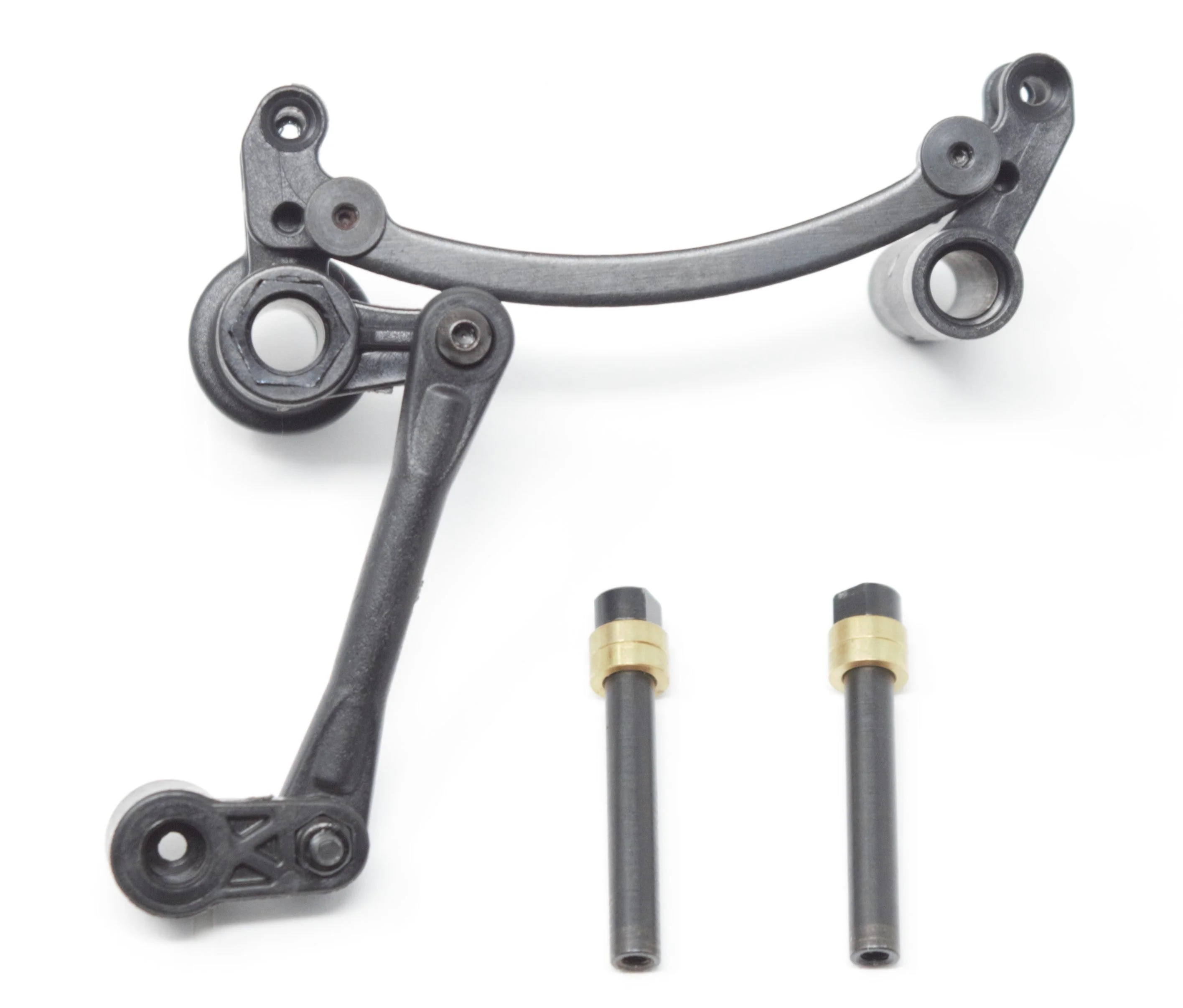 Losi LASERNUT U4 - Steering Set (bellcrank, posts, arm SCt Buggy LOS03028 - Image 2