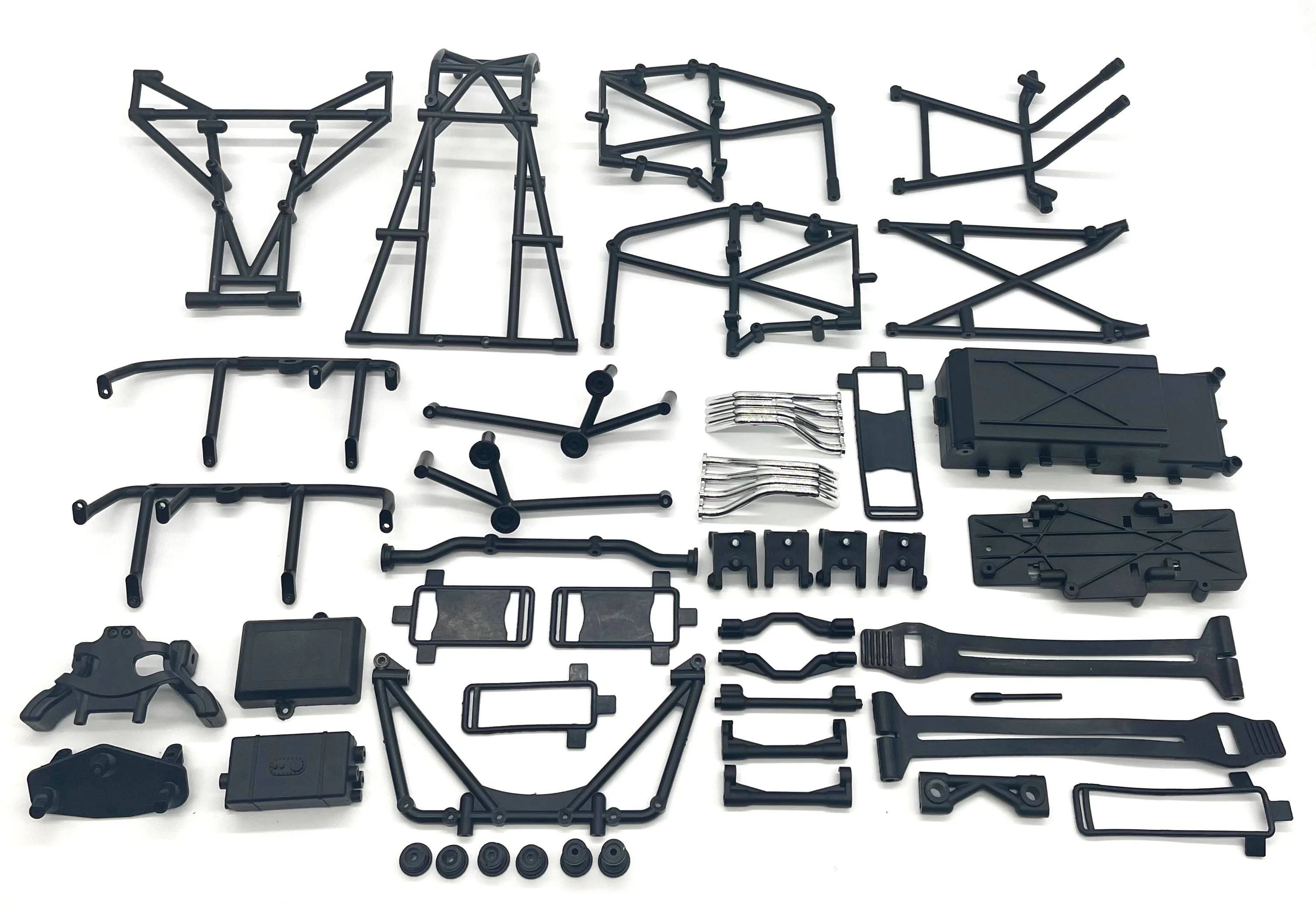 Losi LMT Bog Hog PLASTIC SET, rollcage, radio tray, headers LOS04024 - Image 3