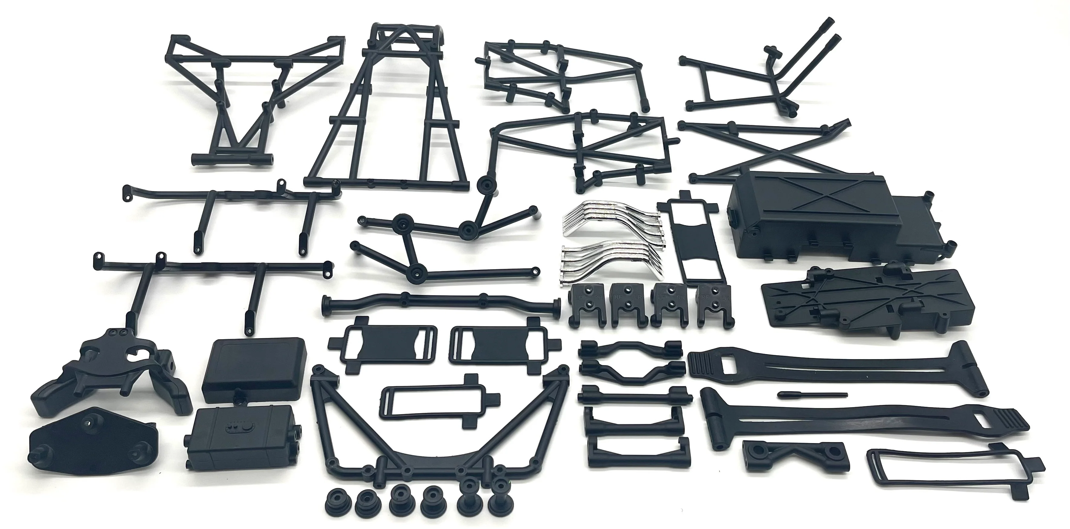 Losi LMT Bog Hog PLASTIC SET, rollcage, radio tray, headers LOS04024 - Image 4