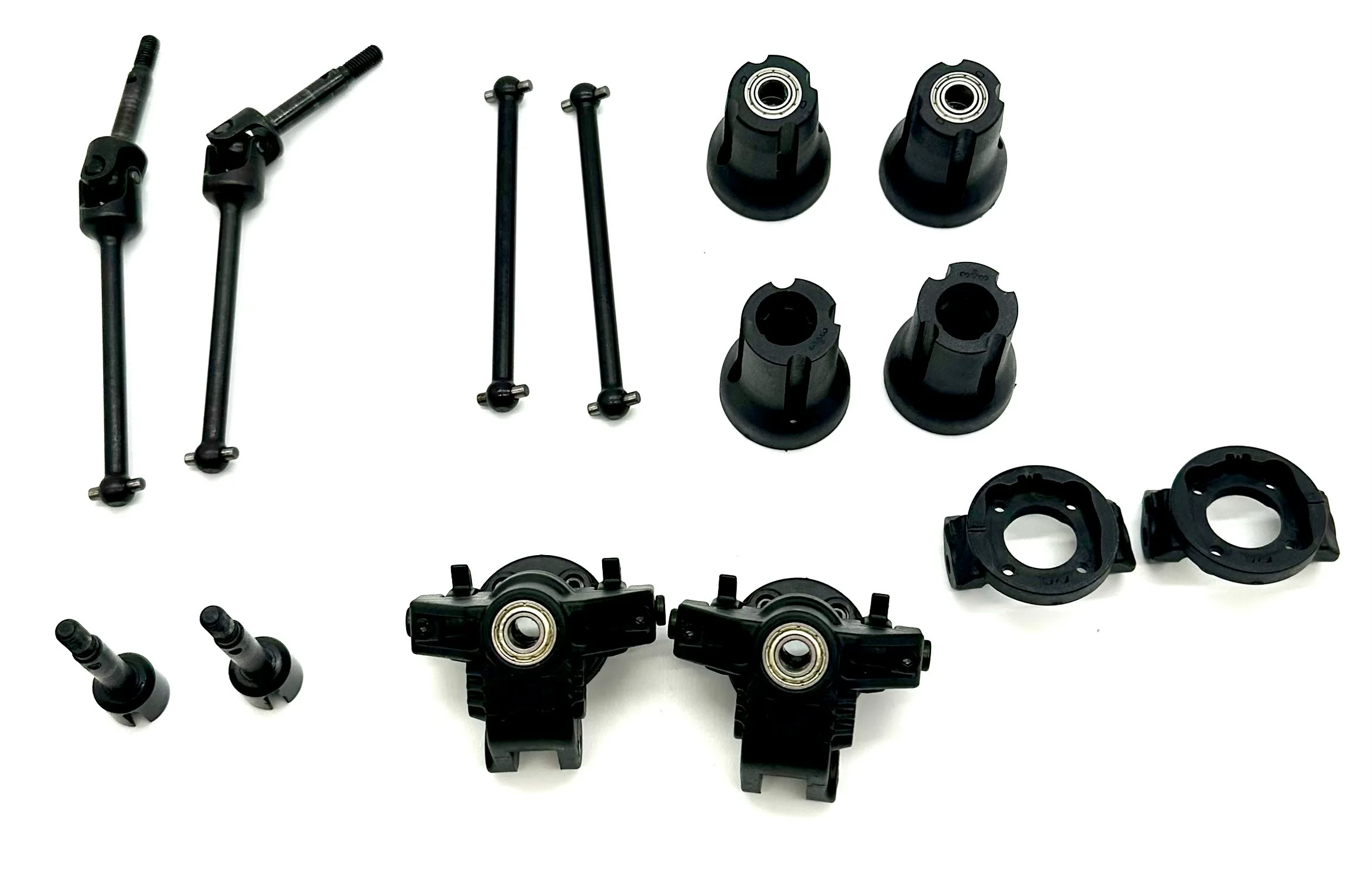 Losi LMT Grave Digger 2.0 AXLES & KNUCKLES Spindles Driveshafts LOS04028 - Image 3