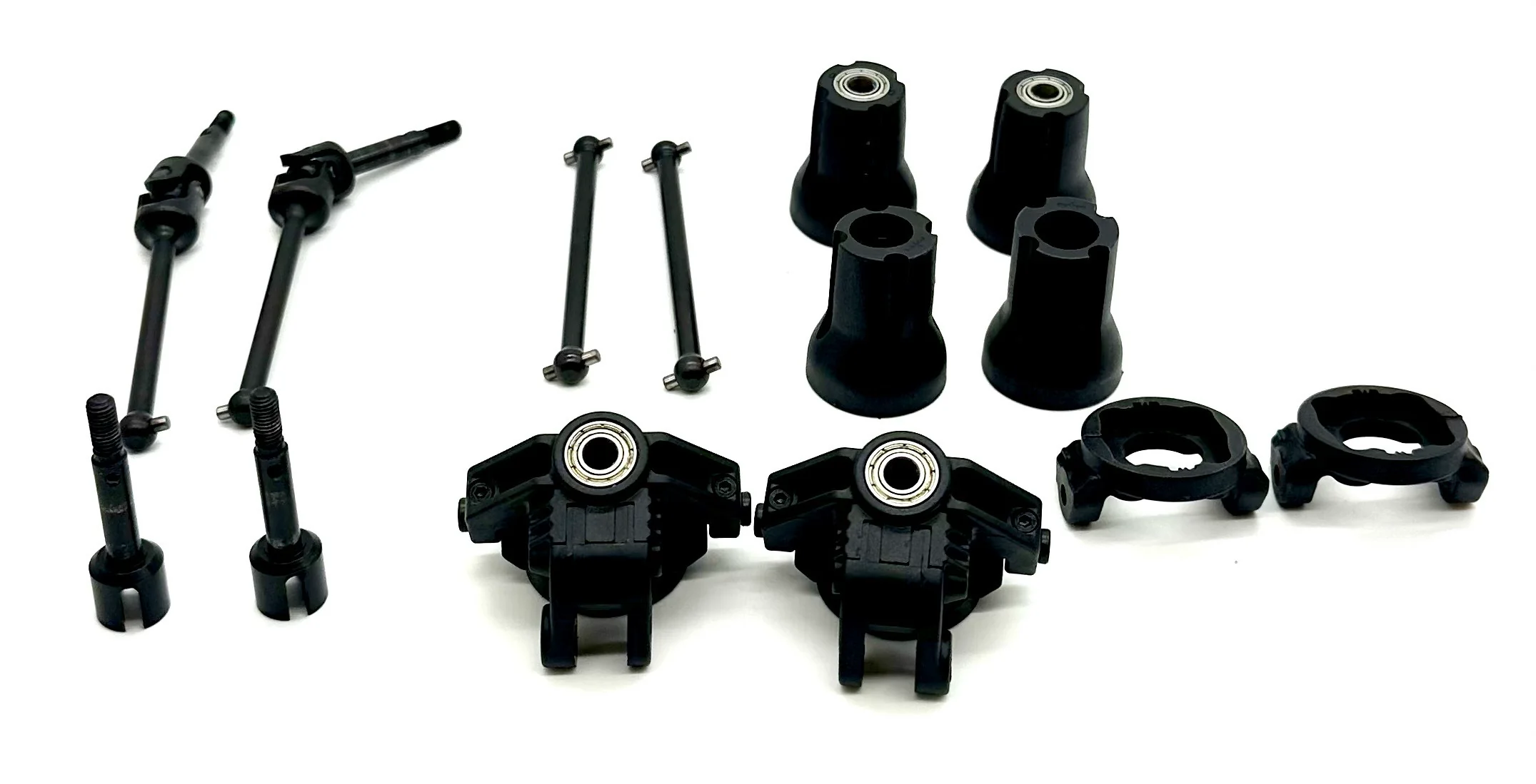 Losi LMT Grave Digger 2.0 AXLES & KNUCKLES Spindles Driveshafts LOS04028 - Image 4