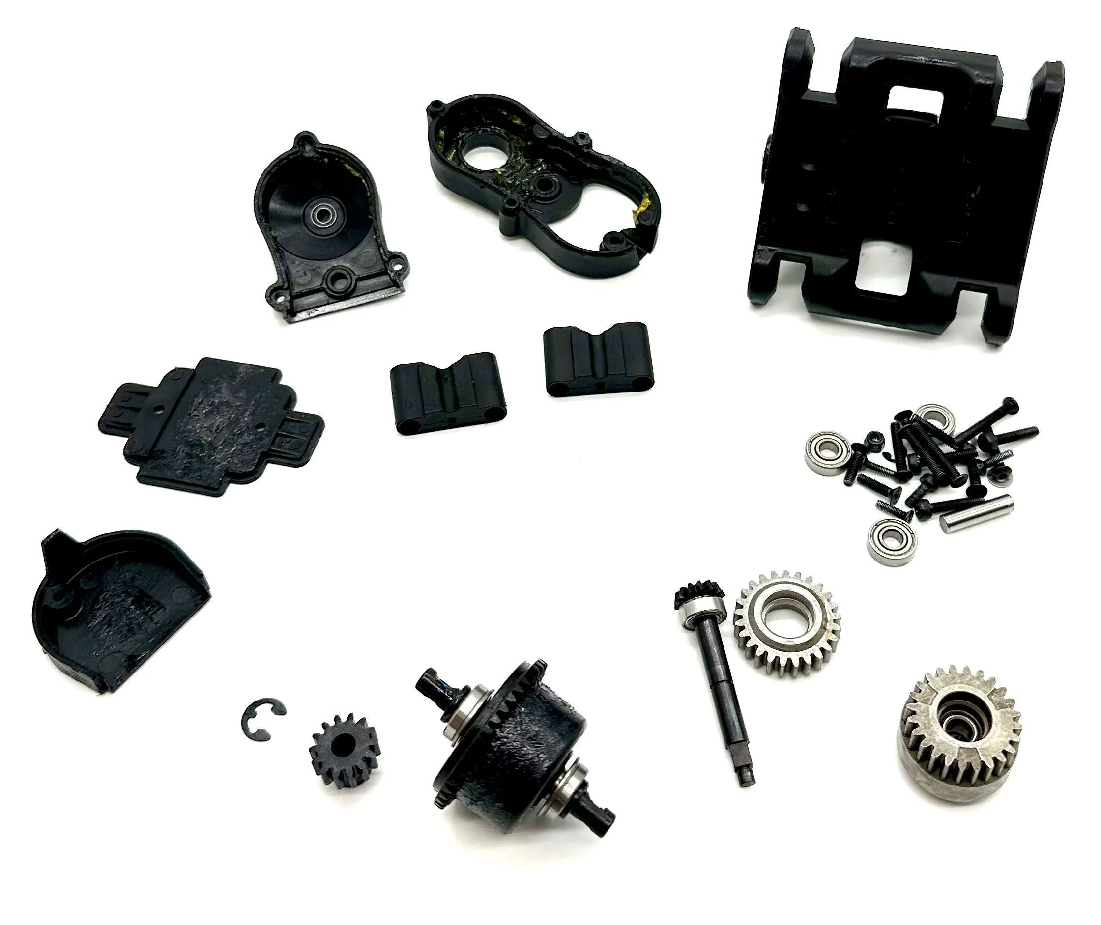 Losi LMT Grave Digger 2.0 CENTER DIFFERENTIAL housing outputs LOS04028