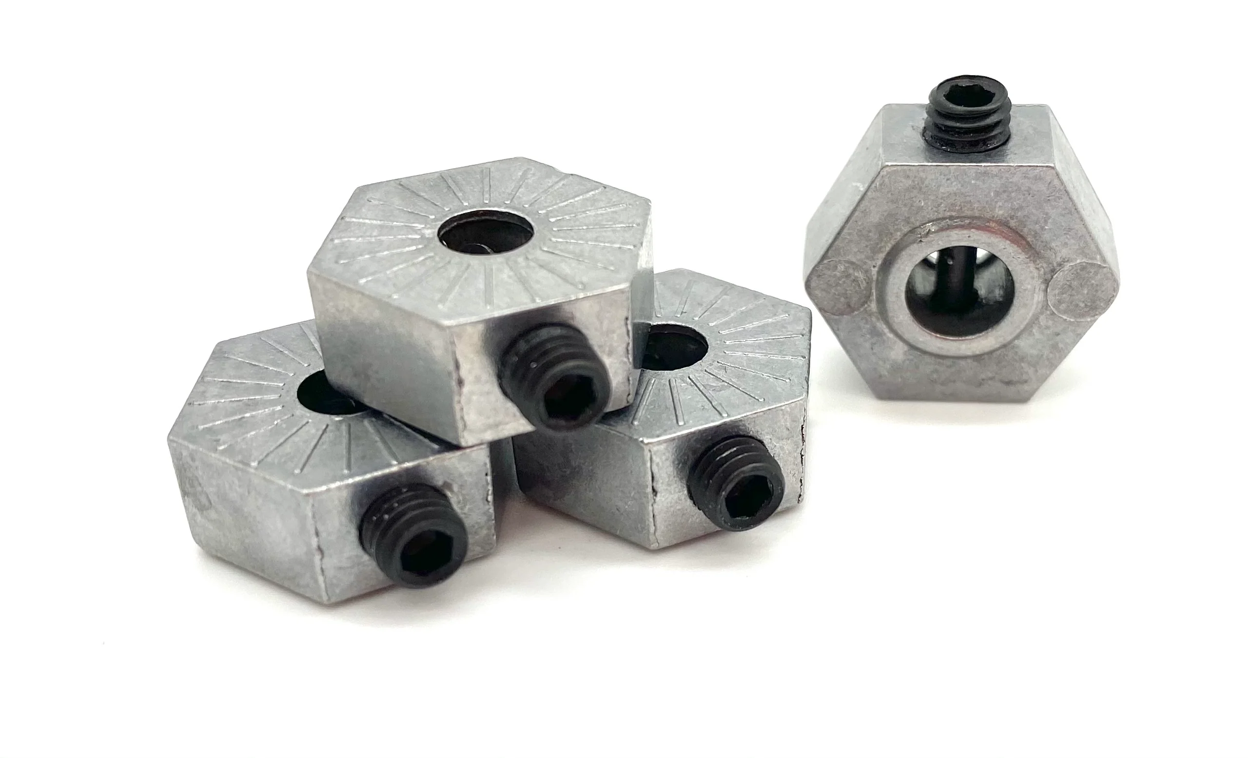 Losi LMT Grave Digger 2.0 HEX HUBS, Aluminum 17mm LOS04028 - Image 3
