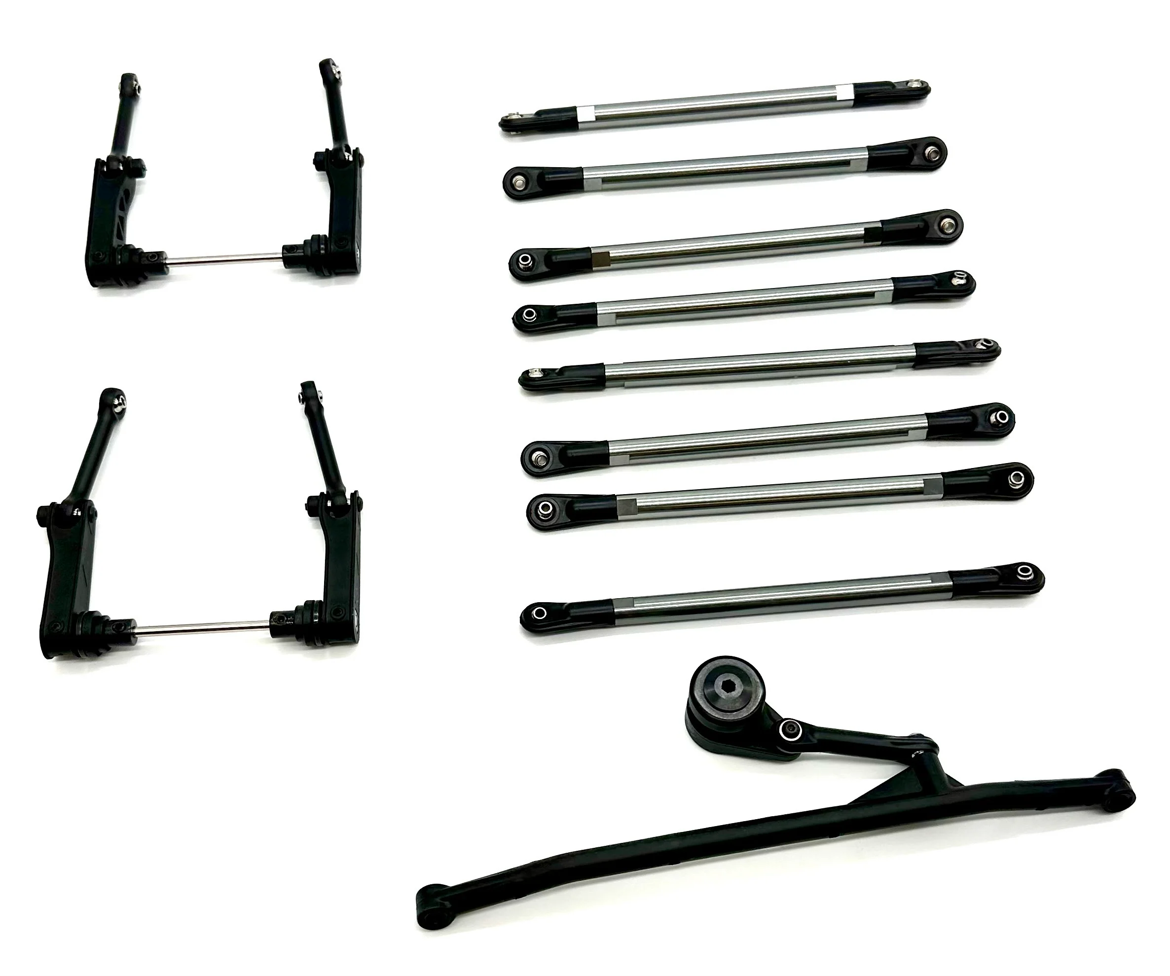 Losi LMT Grave Digger 2.0 STEERING, Suspension Links and swaybars LOS04028 - Image 3