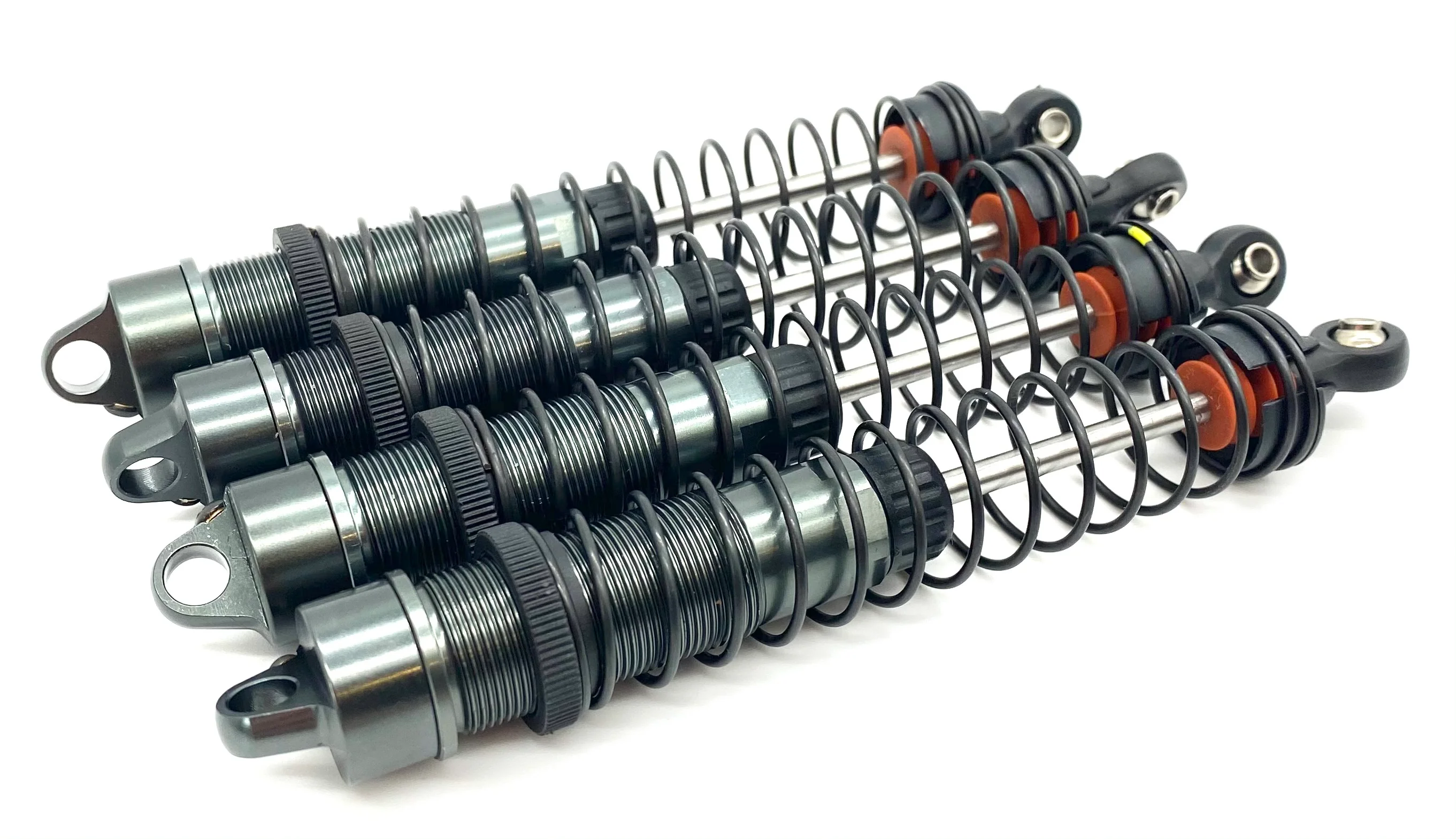 Losi LMT Grave Digger SHOCKS (Set 4 complete dampers & Springs LOS04021T1 - Image 3