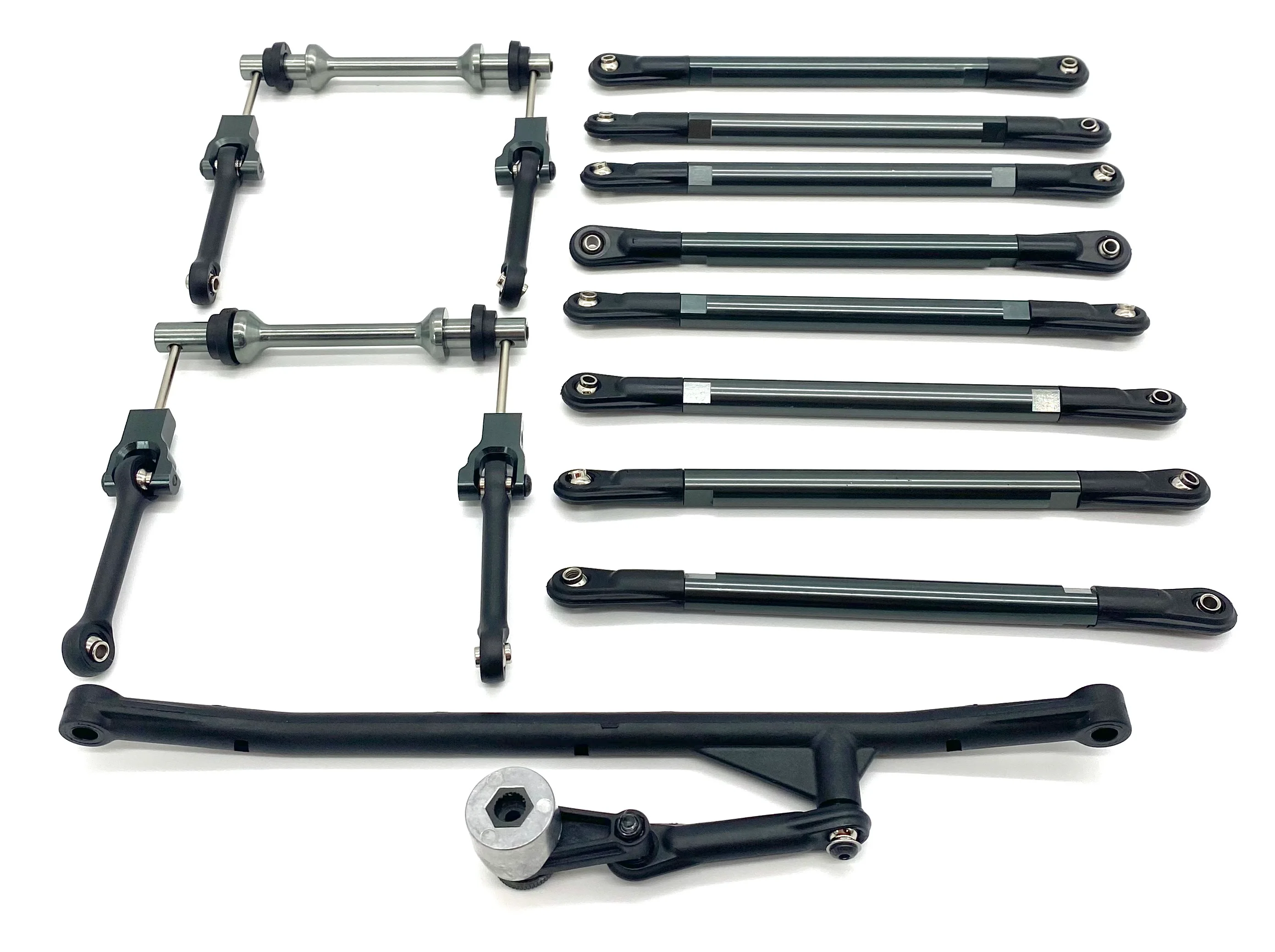 Losi LMT Grave Digger STEERING, Suspension Links and swaybars LOS04021T1 - Image 2
