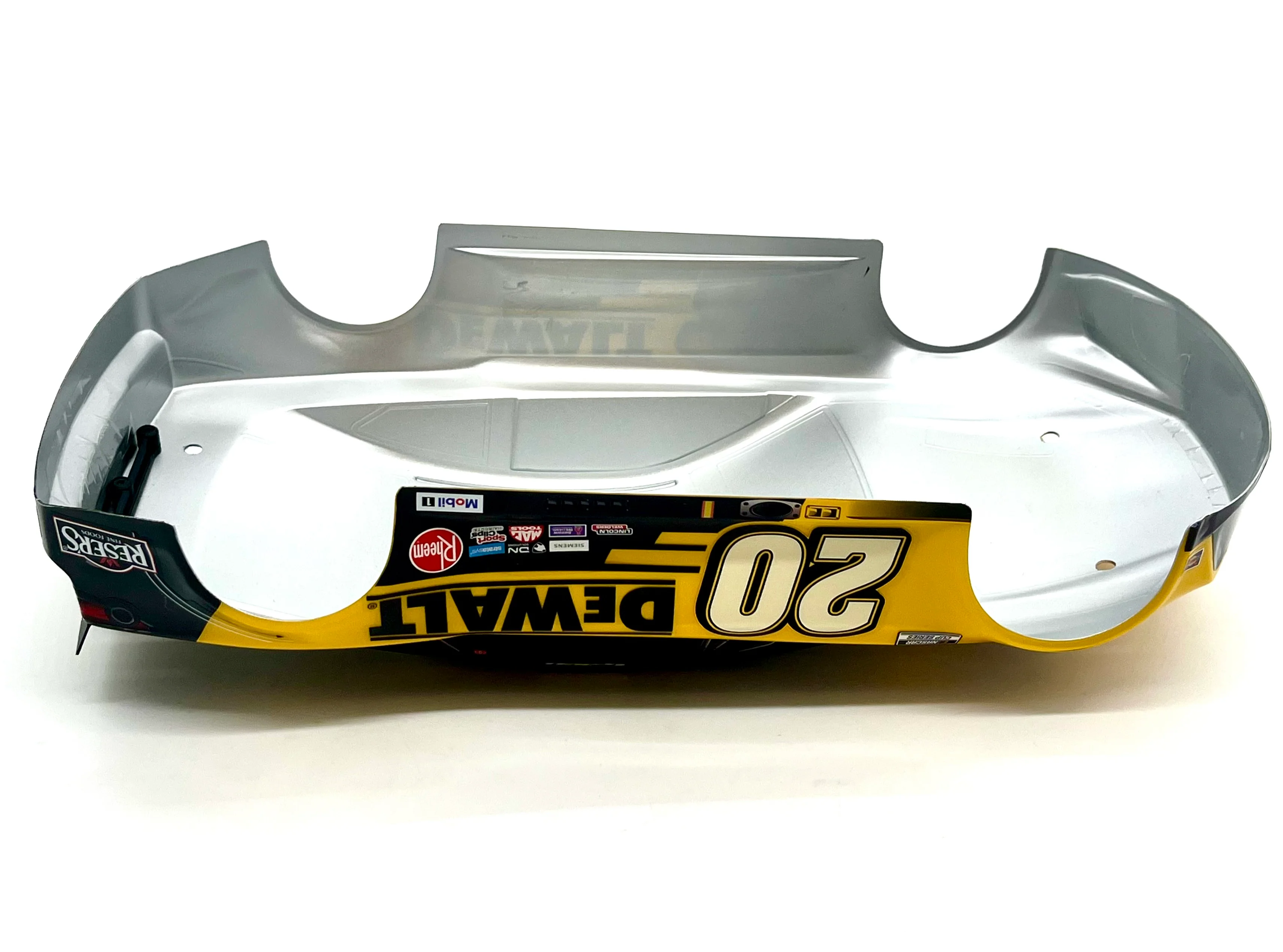 Losi Nascar Grom - Body (2025 Bell #20 yellow dewalt LOS1122409 - Image 5