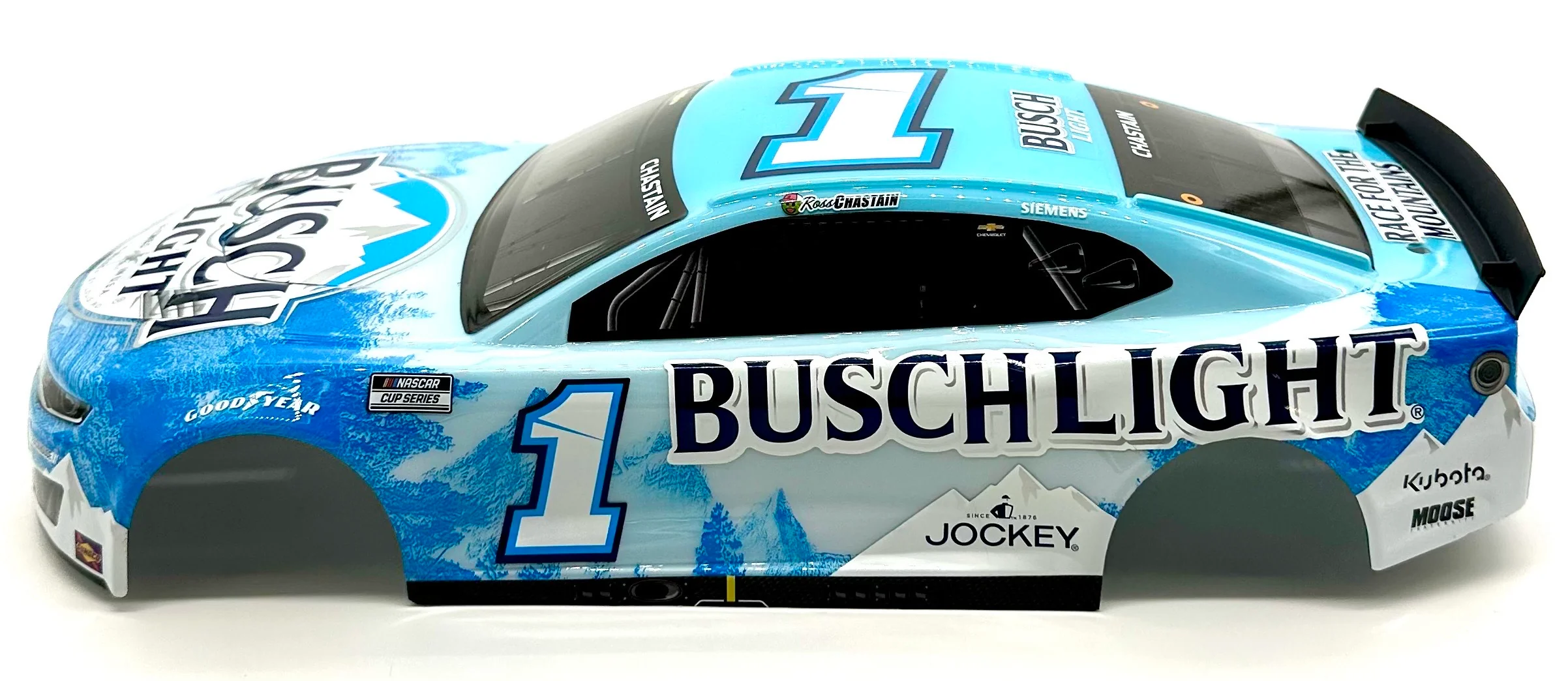 Losi Nascar Grom - Body (2025 Ross Chastiain #1 Blue Busch Light LOS1122409 - Image 2