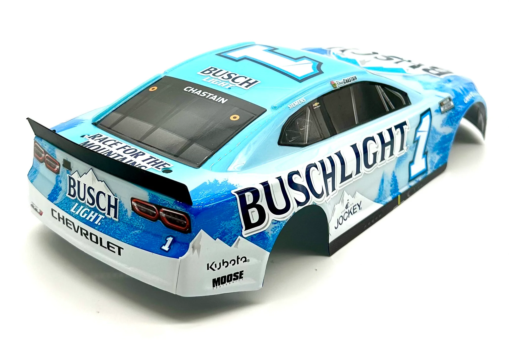 Losi Nascar Grom - Body (2025 Ross Chastiain #1 Blue Busch Light LOS1122409 - Image 3