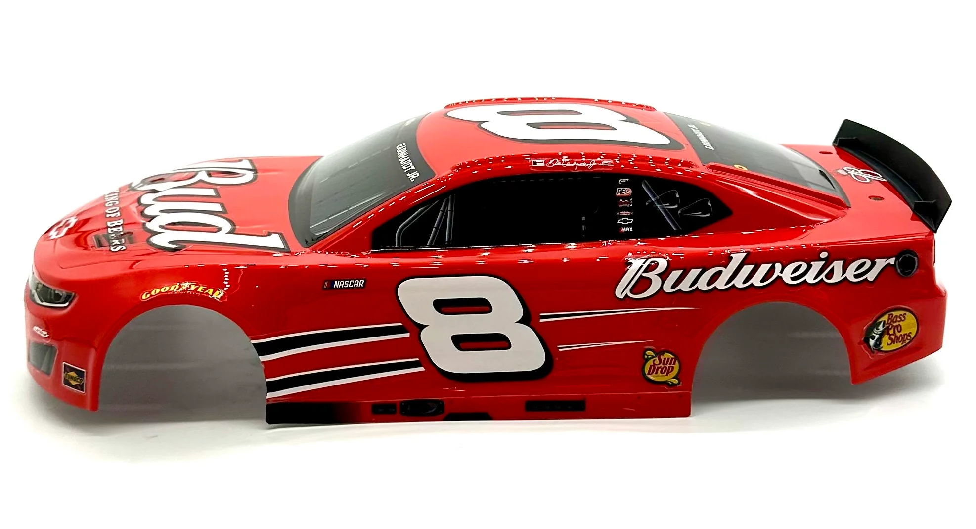 Losi Nascar Grom - Body (2025 Dale Earnhardt Jr #8 Red Budweiser LOS1122409) - Image 2