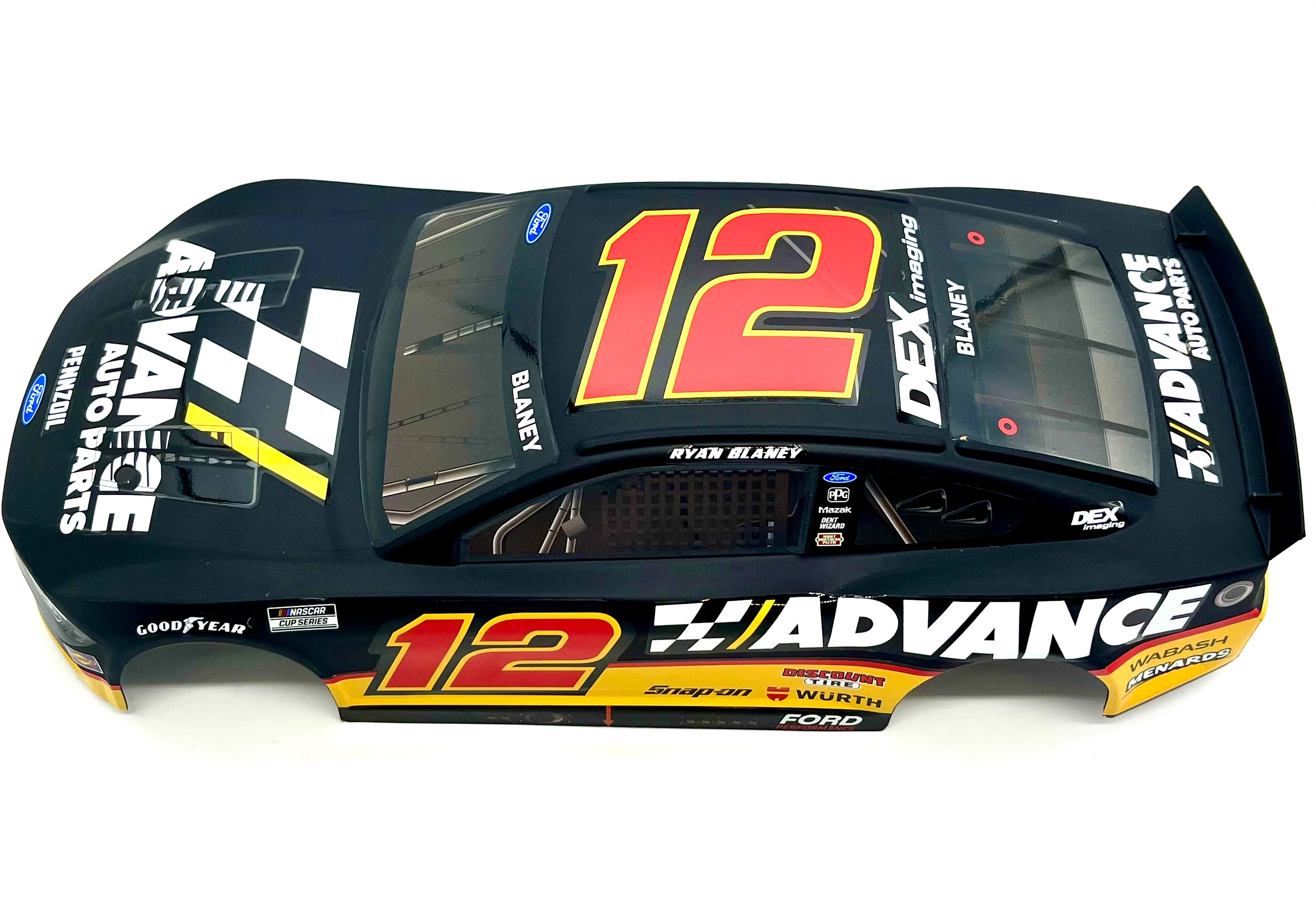 Losi Nascar Grom - Body (2025 Blaney #12 Advanced Auto LOS1122409 - Image 3