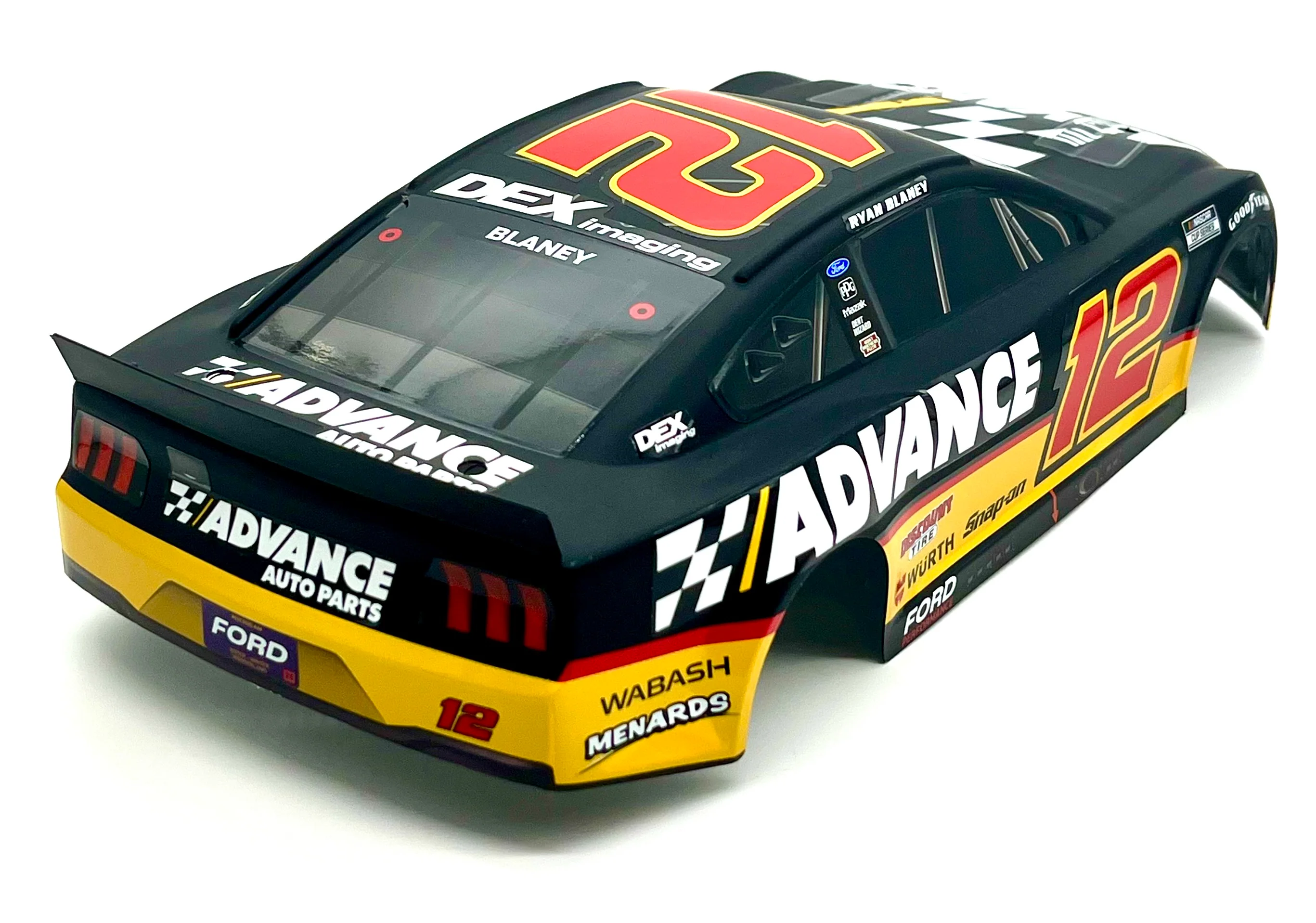 Losi Nascar Grom - Body (2025 Blaney #12 Advanced Auto LOS1122409 - Image 4