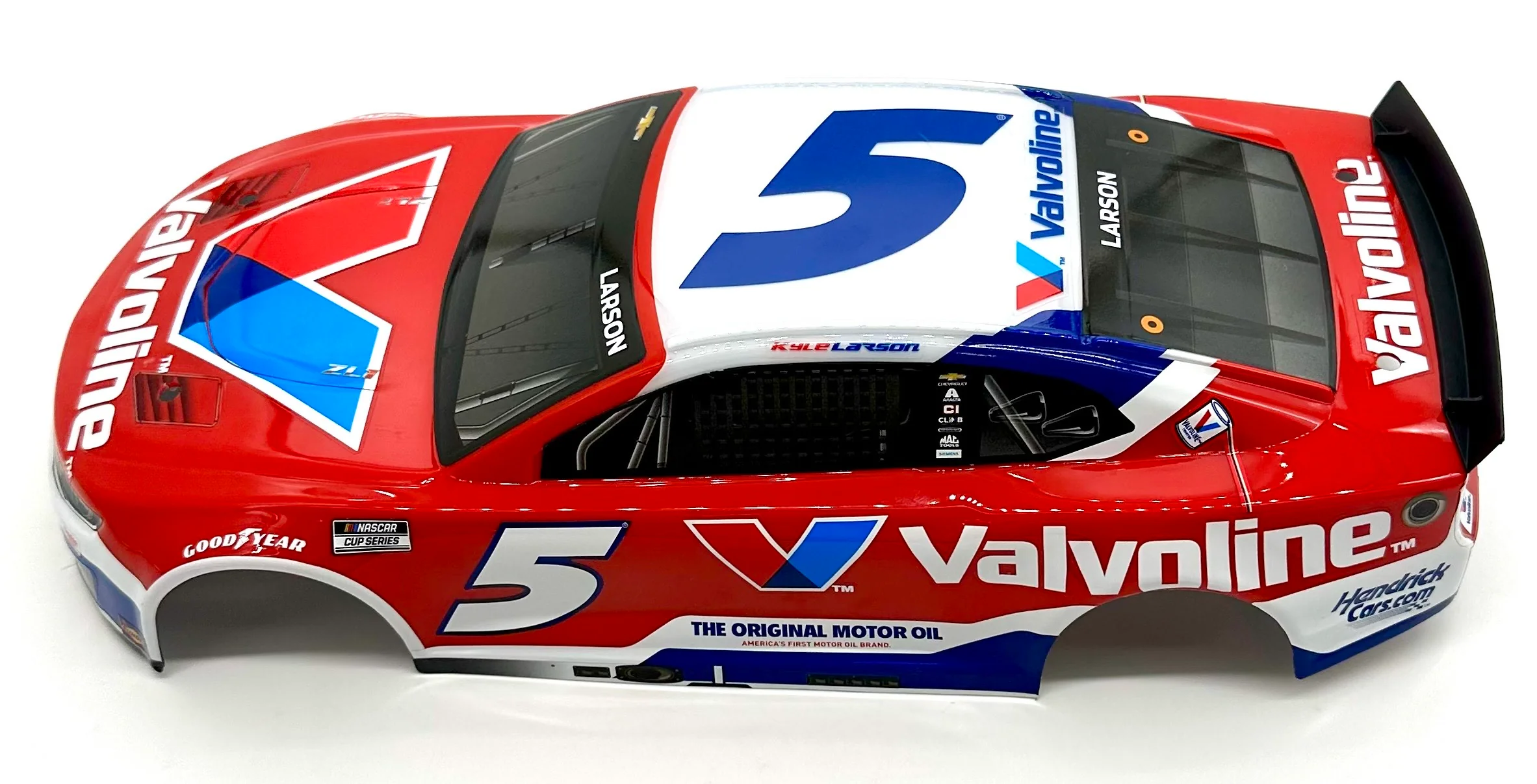 Losi Nascar Grom - Body (2025 Kyle Larson #5 Red Valvoline LOS1122409 - Image 4