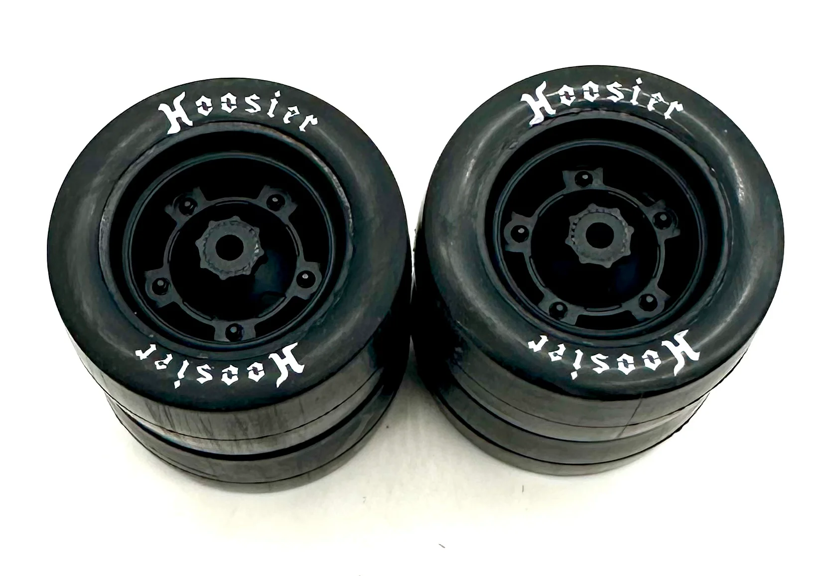 Losi Nascar Grom - Tires ( Hoosier Eagle Mounted Tires, Medium (4) LOS-3104T1 - Image 4