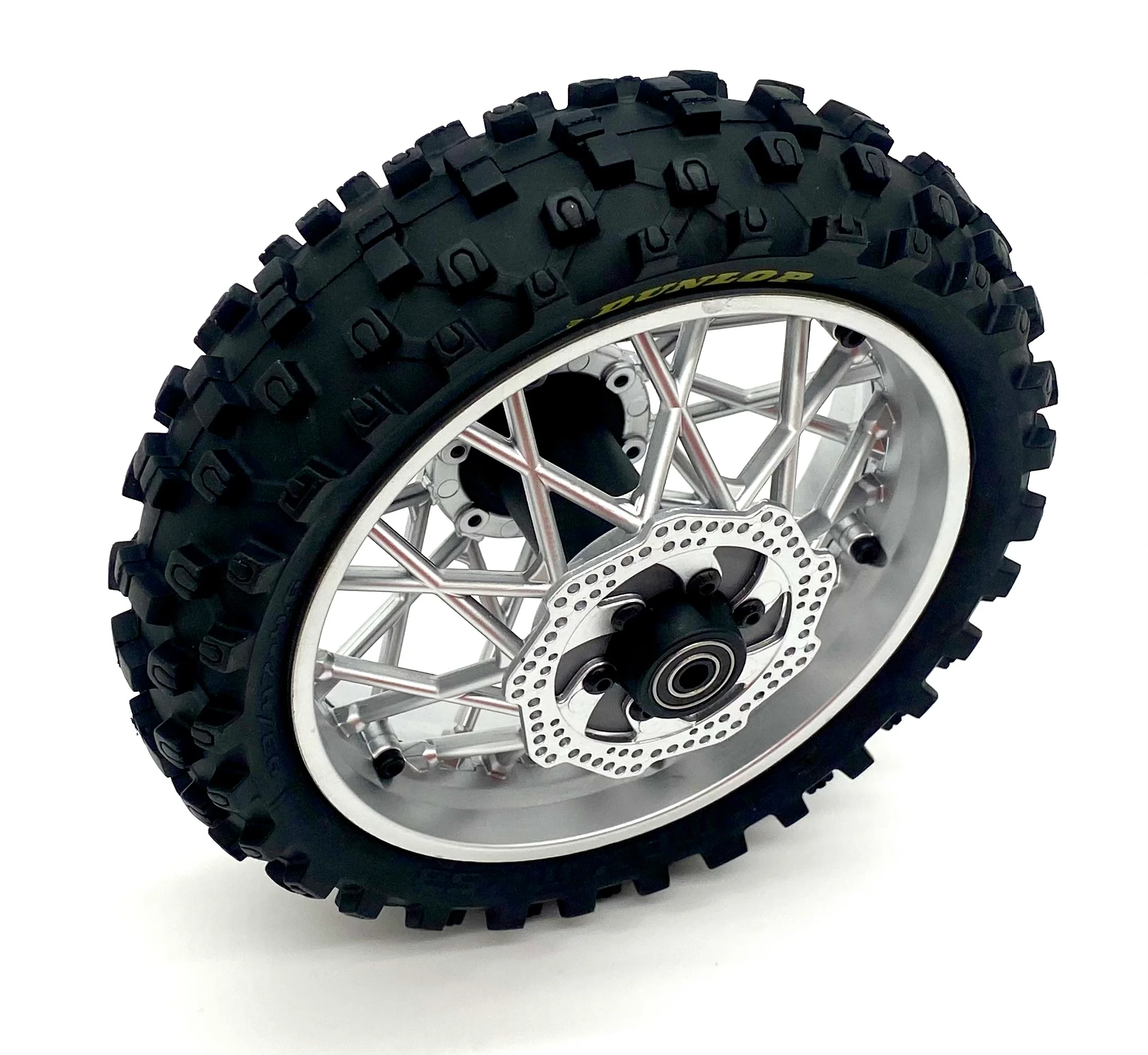Losi Promoto - Rear Tire, factory assembled complete w/bearings and rotor LOS06000 - Image 2