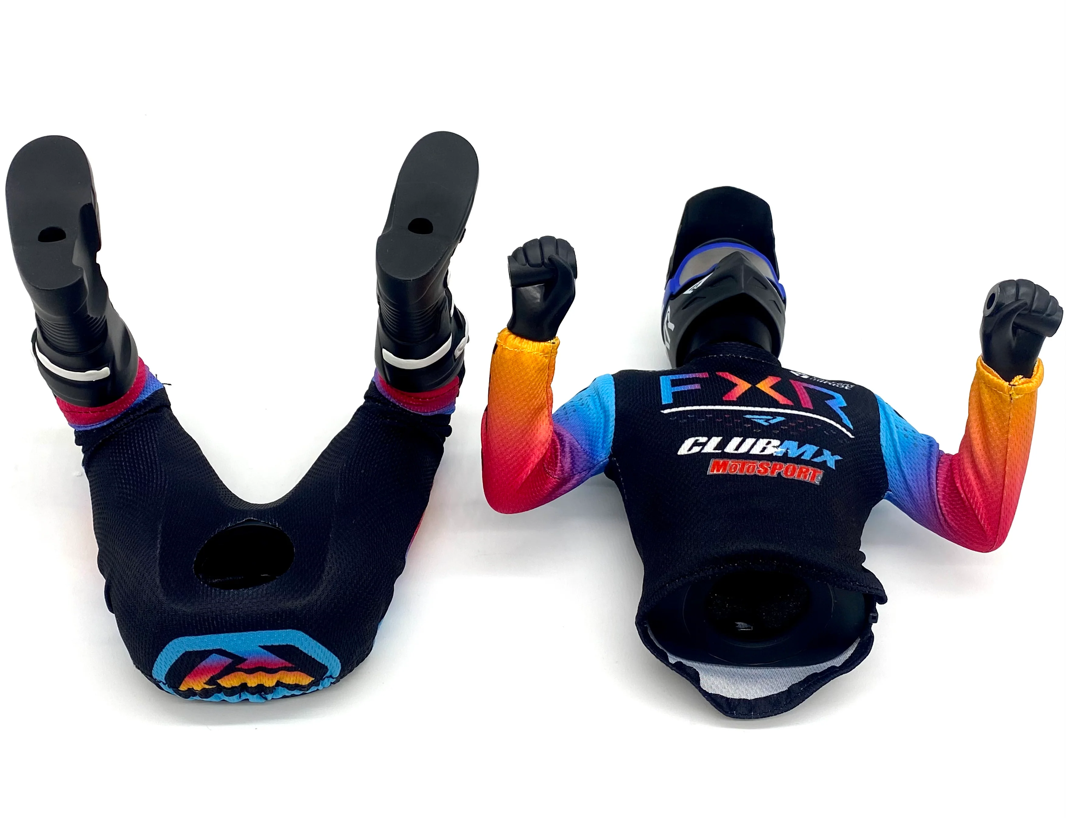 Losi Promoto - Rider Figure, (BLUE) Club MX FXR & Jersey Set LOS06000 - Image 4