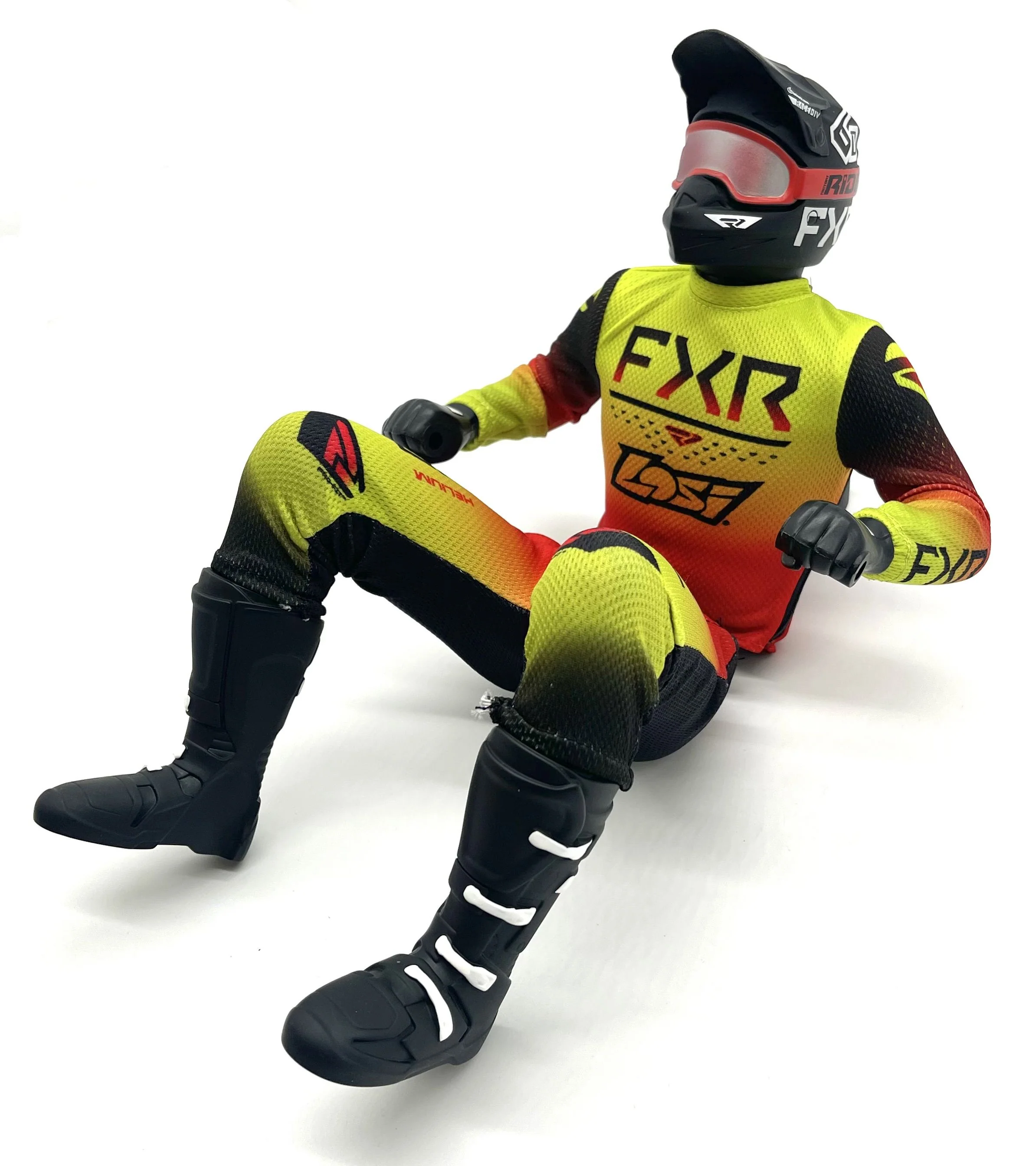 Losi Promoto - Rider Figure, (RED) FXR & Jersey Set LOS06000 - Image 2