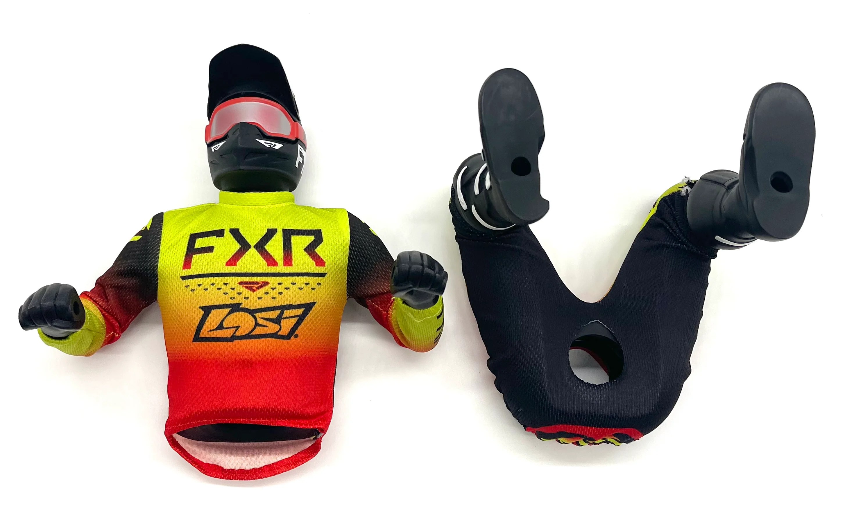 Losi Promoto - Rider Figure, (RED) FXR & Jersey Set LOS06000 - Image 3
