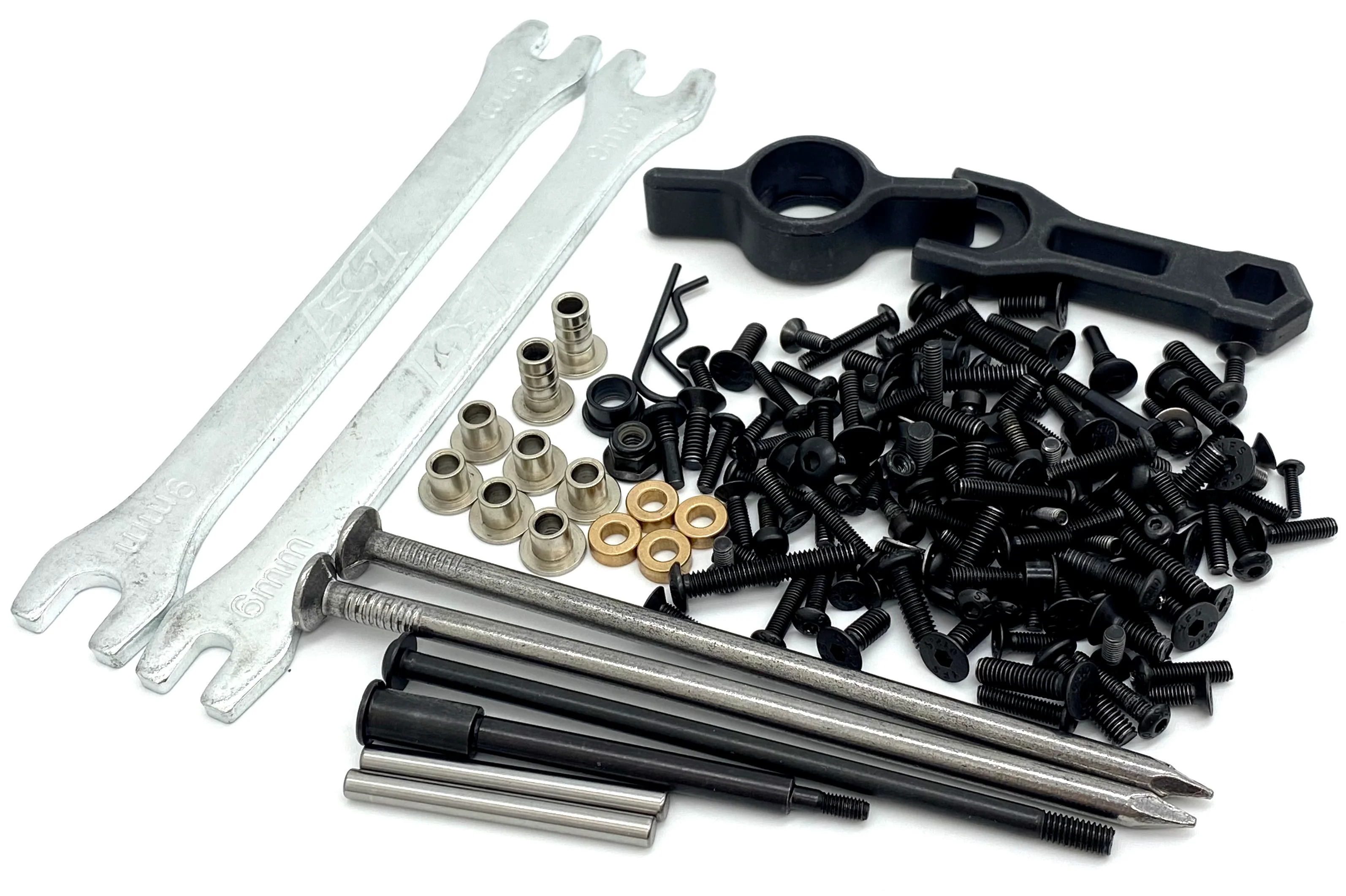 Losi Promoto - Screw Set, hardware tools axle pins bushings LOS06000