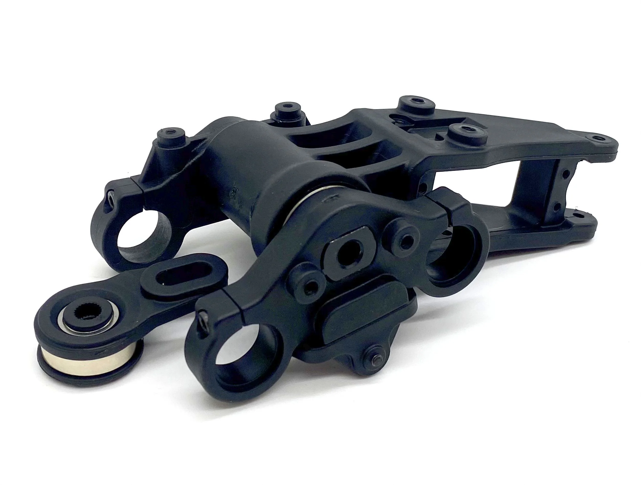 Losi Promoto - Steering Assy, bulkhead, triple clamp LOS06000