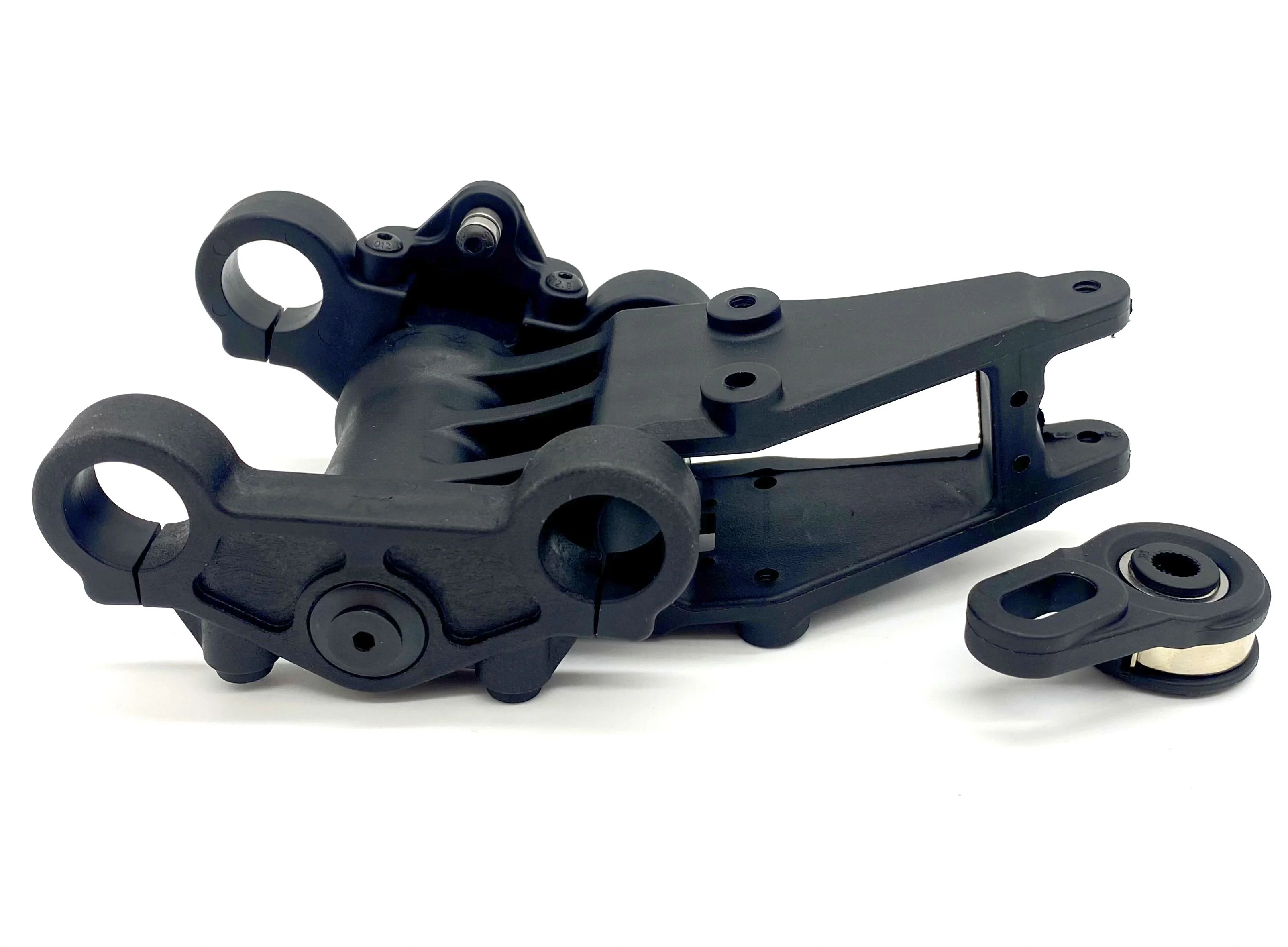 Losi Promoto - Steering Assy, bulkhead, triple clamp LOS06000 - Image 2
