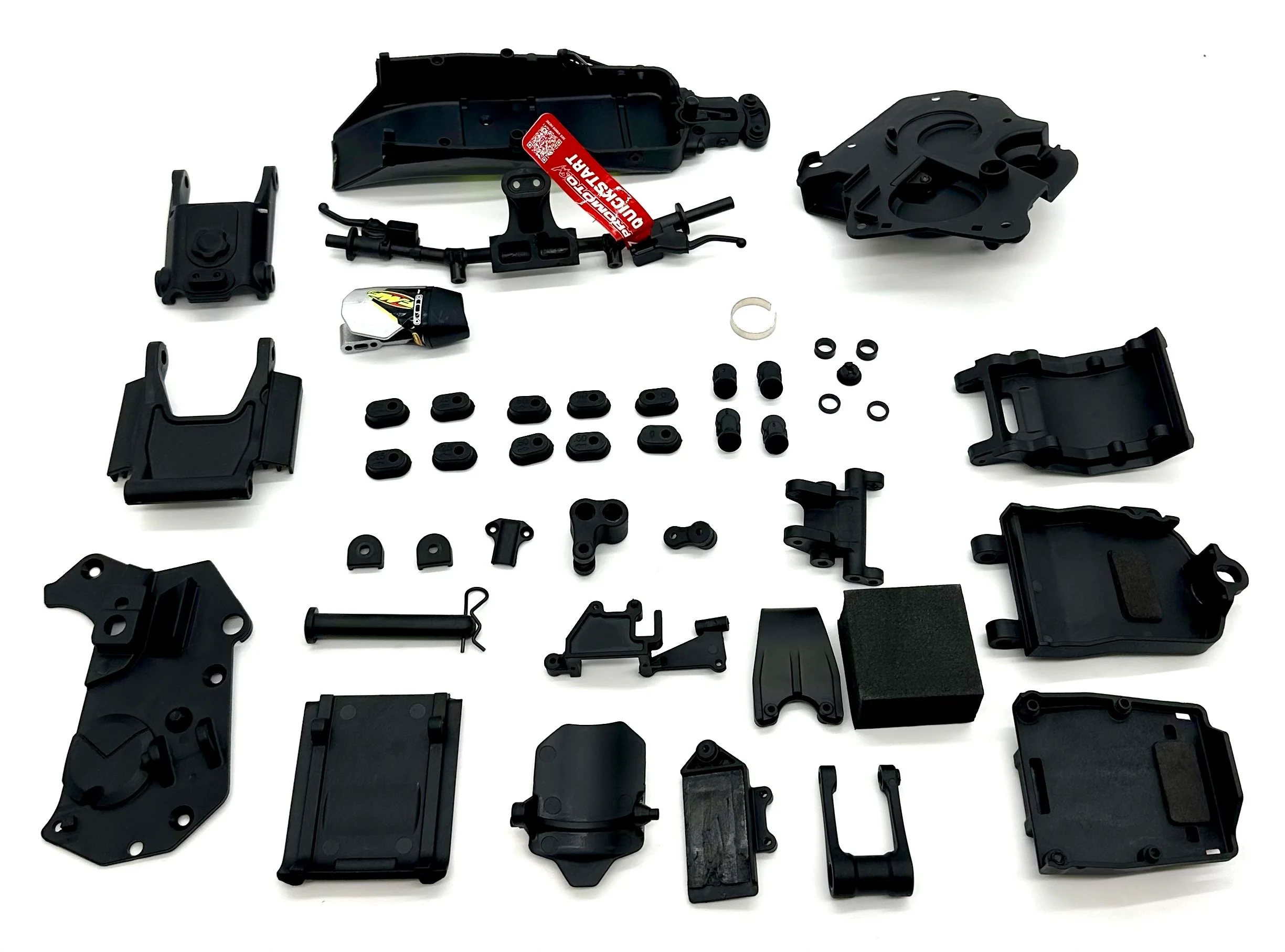 Losi Promoto-SM - Plastic Set (mounts, housings, skid plates LOS06000 - Image 4