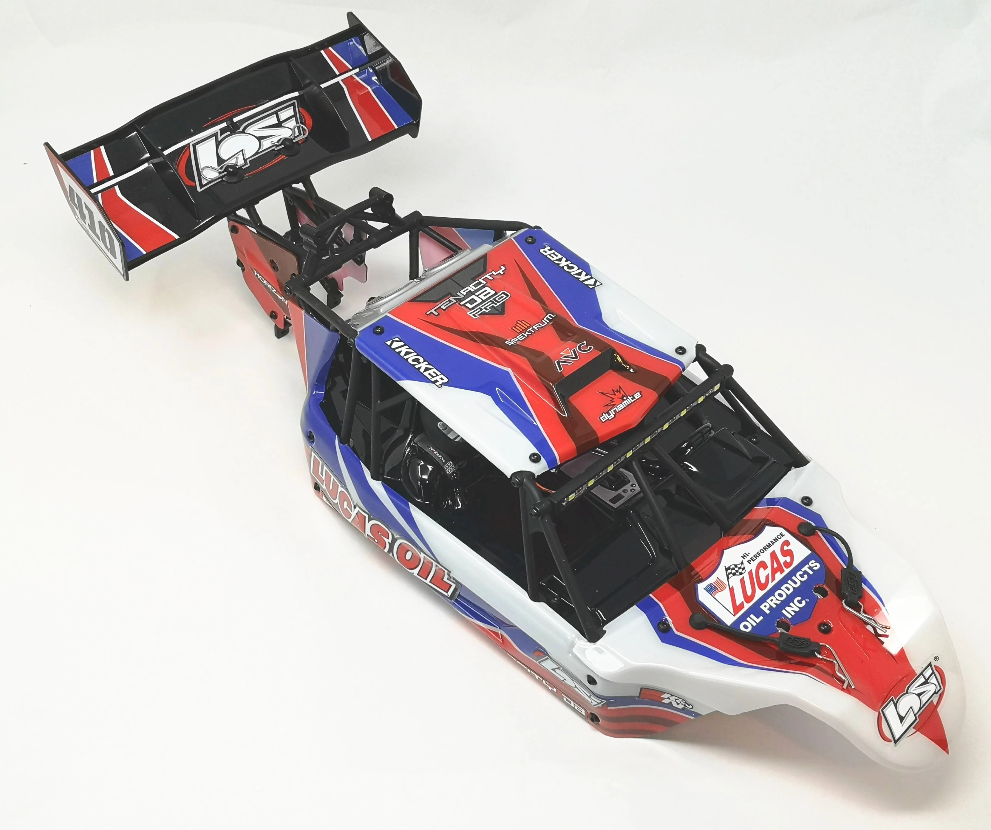 Losi TENACITY PRO - Body (Lucas Oil shell & Cage Buggy LOS03027