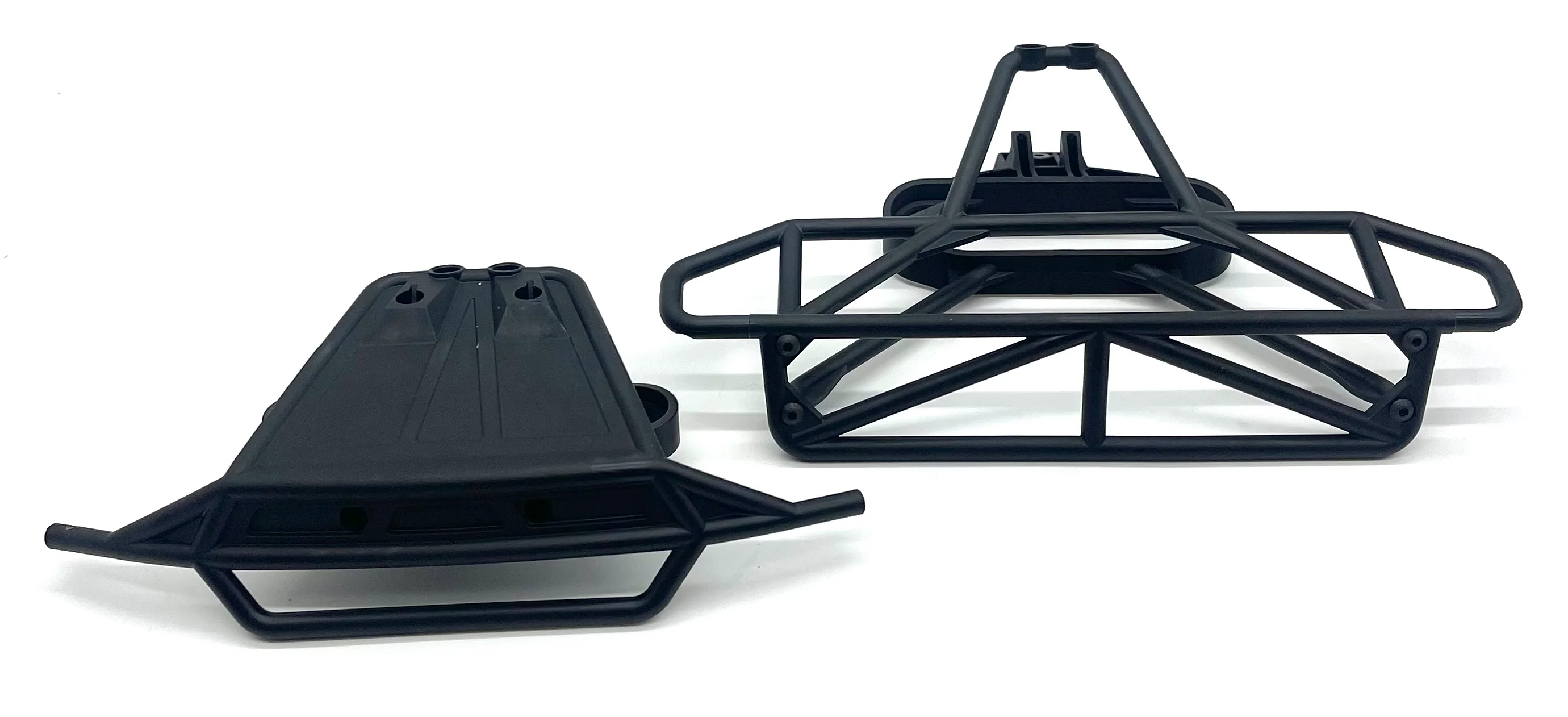 Maxx Slash BUMPERS (Front & Rear, Includes Mounts Traxxas 102076-4 - Image 3