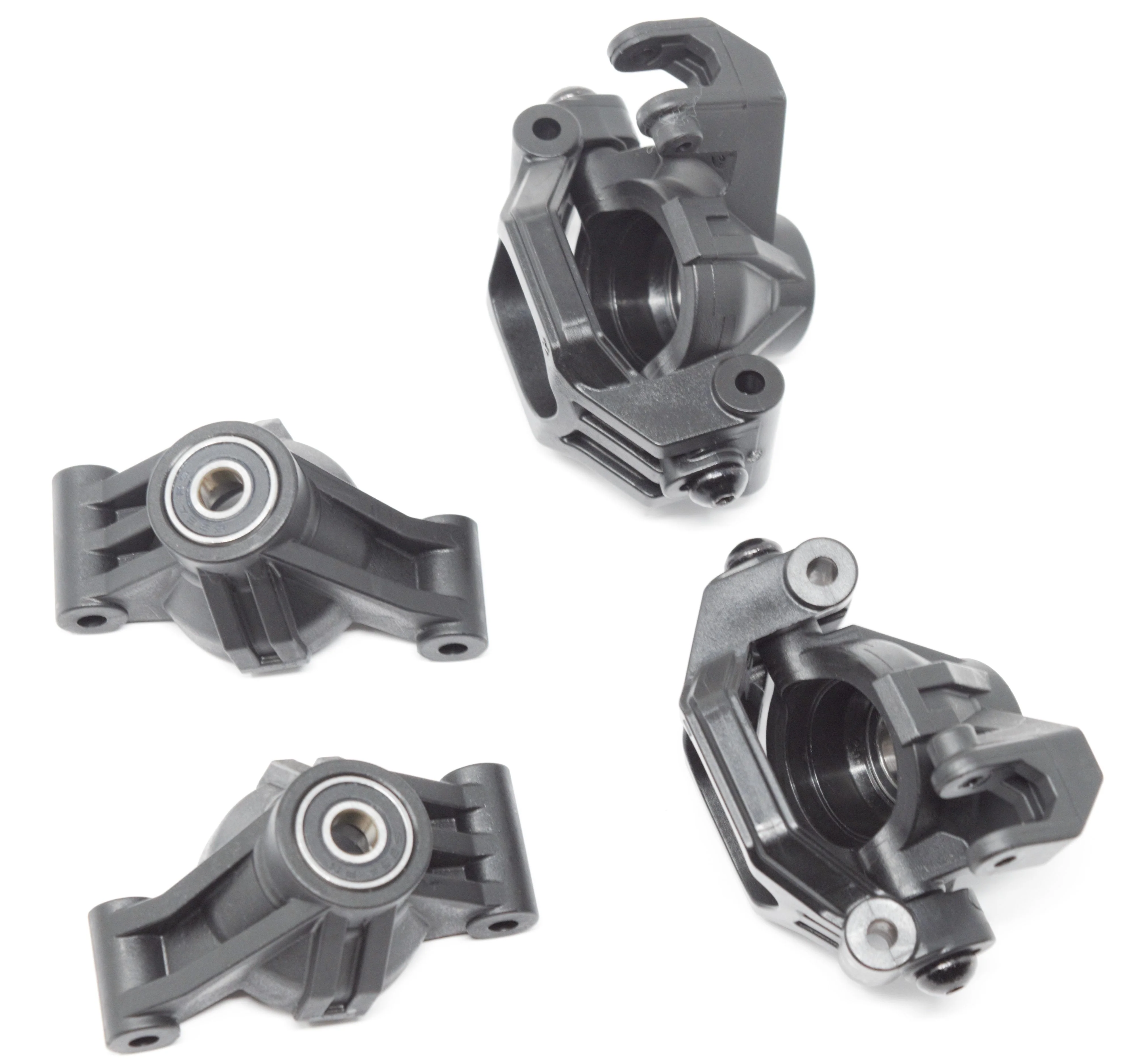 Maxx Slash Front/Rear Hub Carriers Caster Steering Blocks Traxxas 102076-4 - Image 3