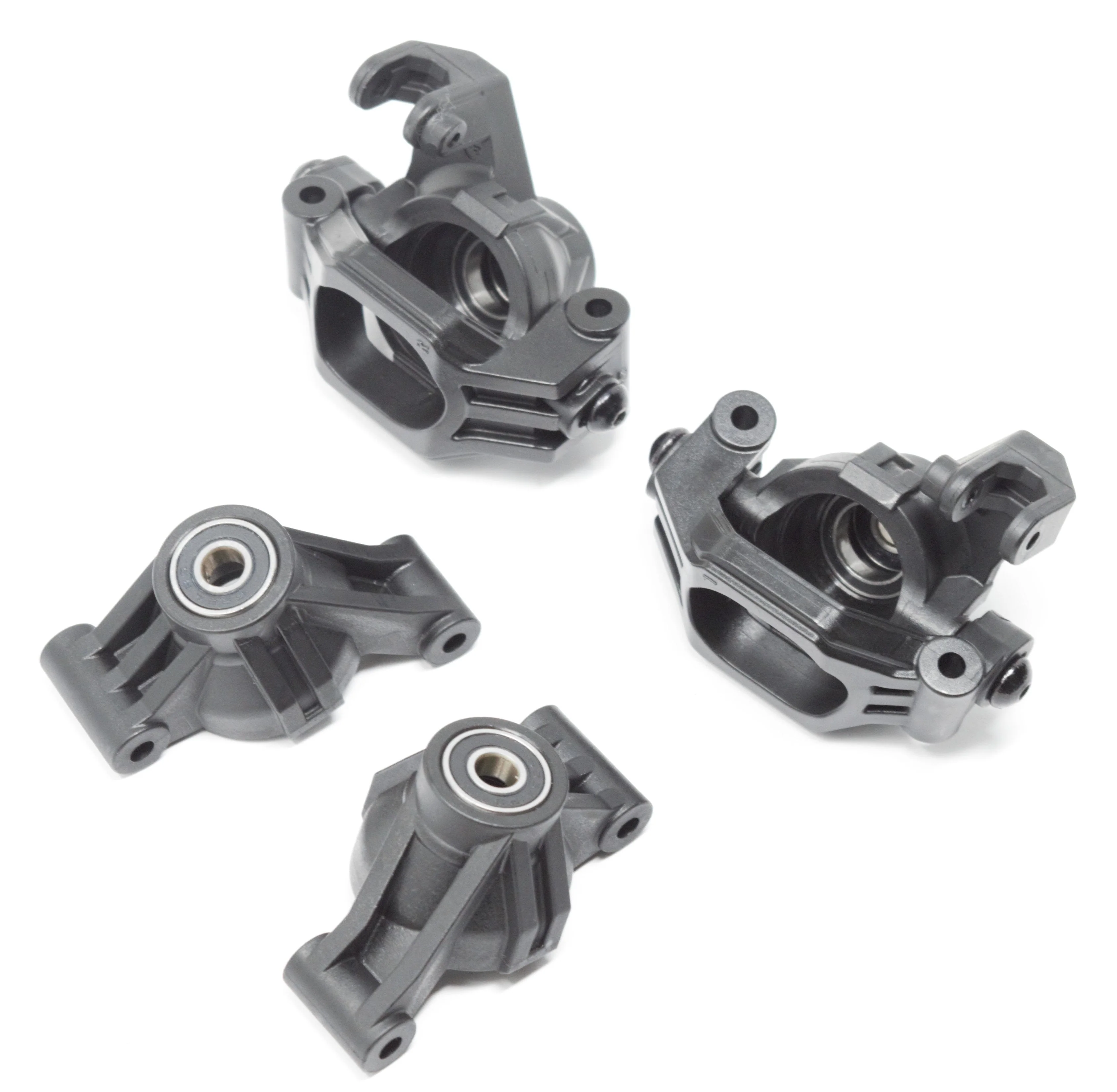 Maxx Slash Front/Rear Hub Carriers Caster Steering Blocks Traxxas 102076-4 - Image 4