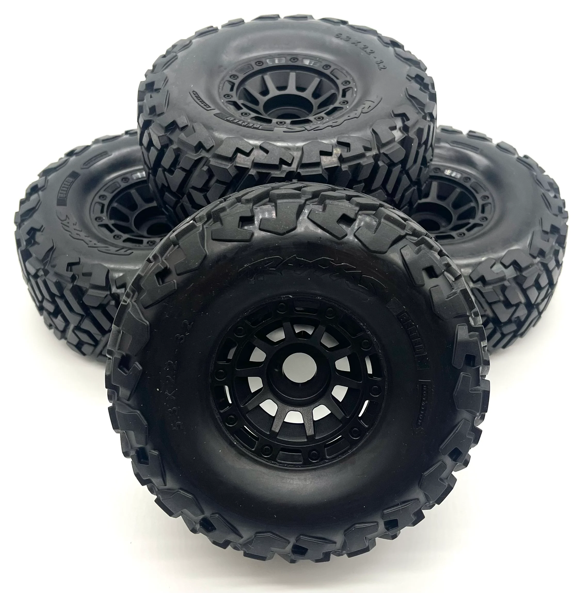 Maxx Slash Wheels & Tires Belted (Factory Glued Assembled (set 4) Traxxas 102076-4 - Image 2