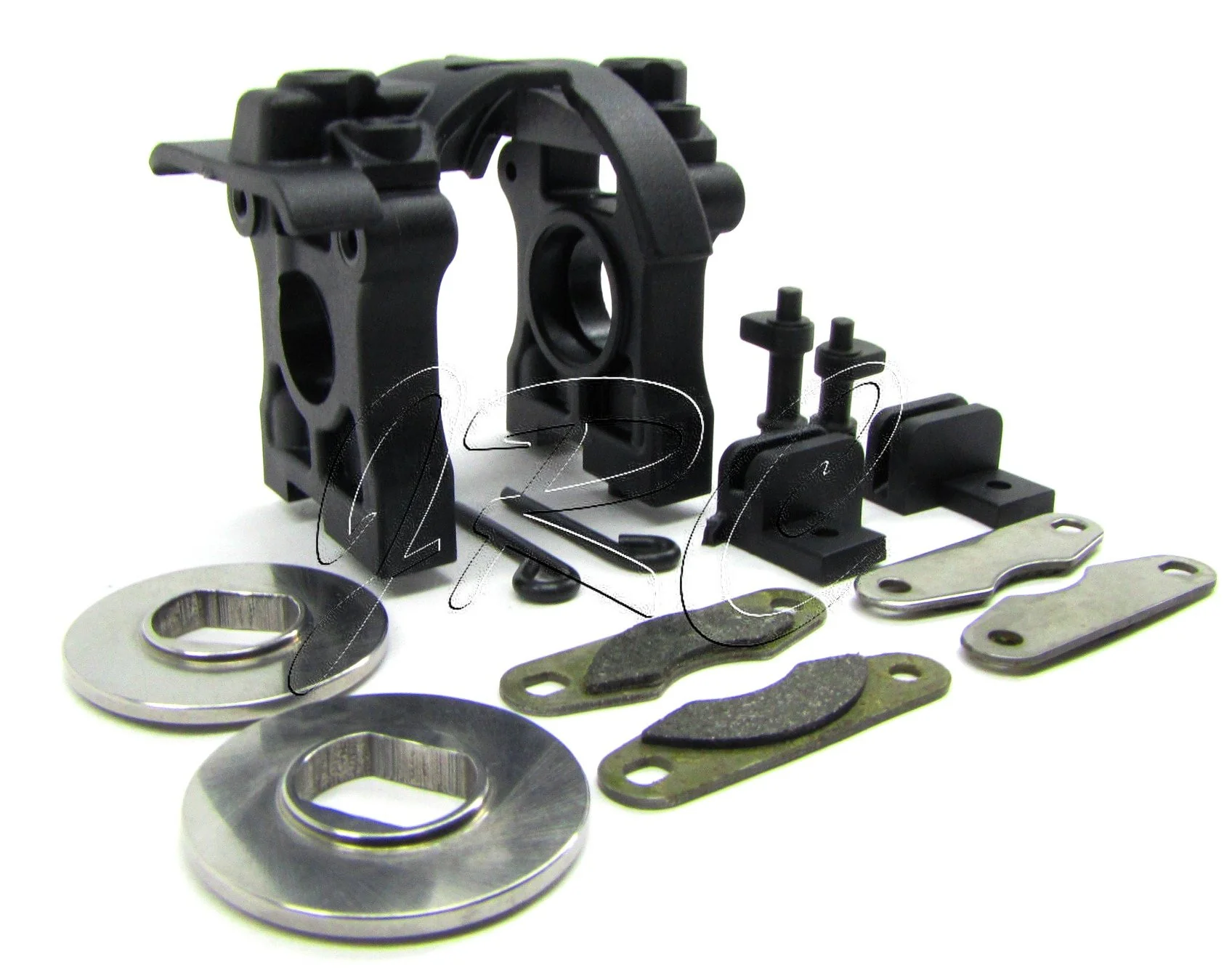 MBX7TR BRAKE SET (pads, disc, cam center diff mount Mugen MBX7T MBX7r MUGE2019