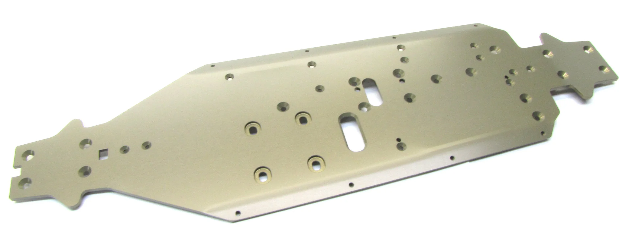 MBX7TR CHASSIS 3mm A7075 Hard Anodized Mugen Nitro CNC Truggy MUGE2019 PLATE - Image 3