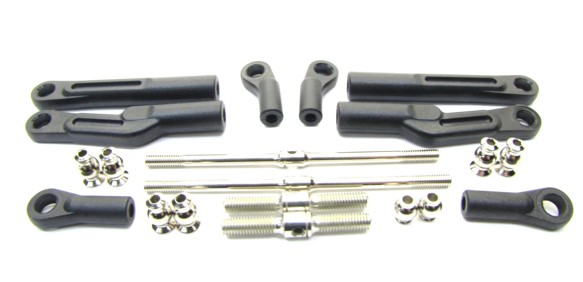 MBX7TR TIE RODS turnbuckles Rear Upper Arm Link Push Ends Mugen Truggy MUGE2019