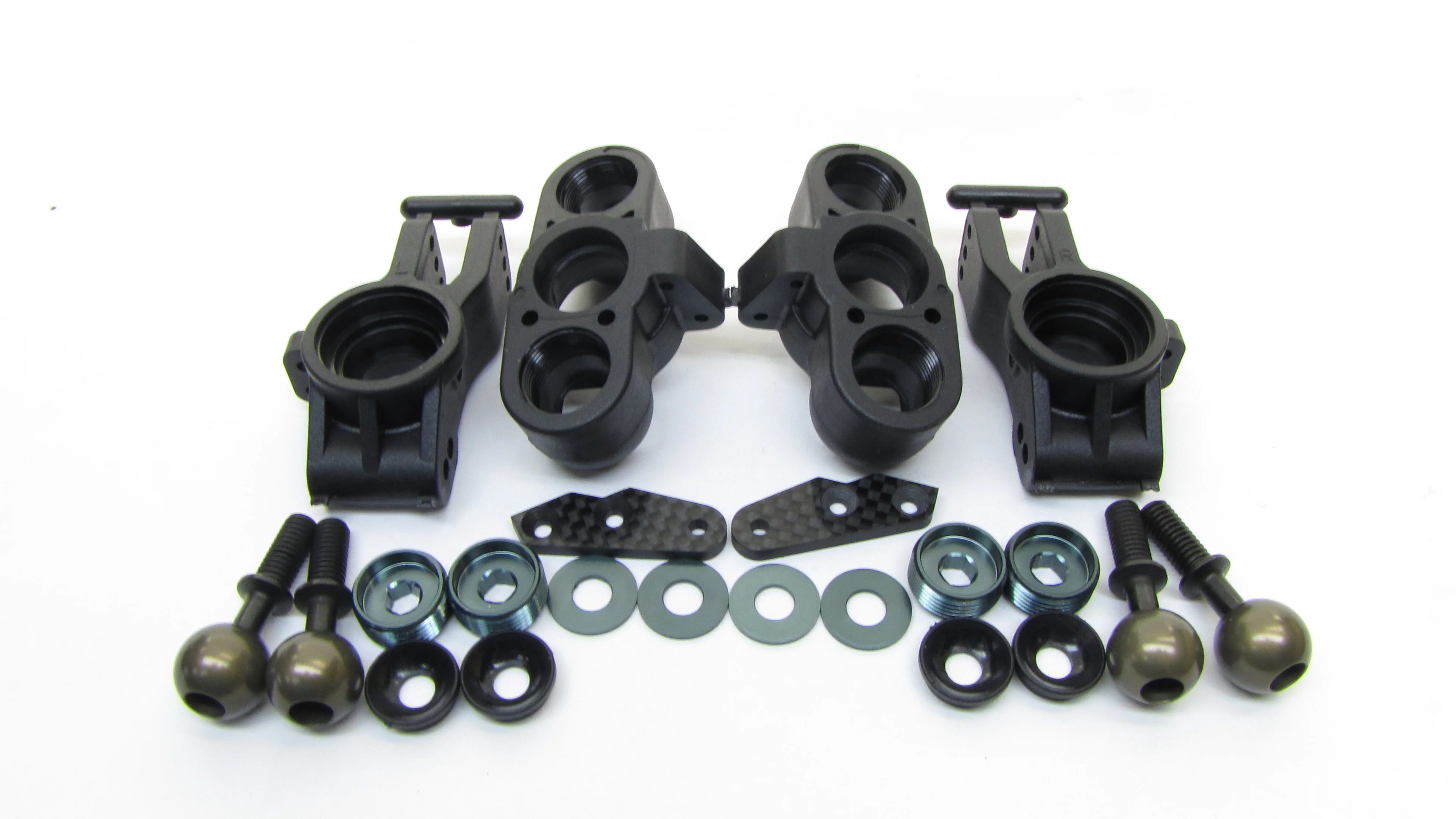 MBX8 FRONT & REAR UPRIGHTs (knuckles, hub carriers pillowball MUGEN E2021