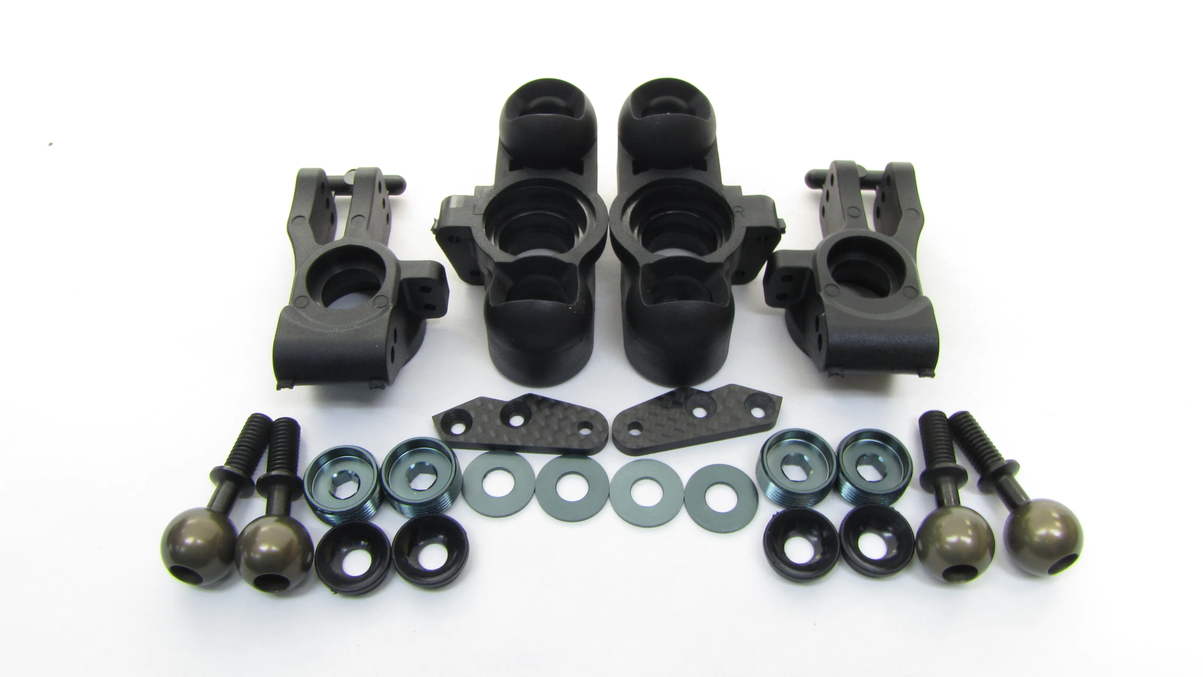 MBX8 FRONT & REAR UPRIGHTs (knuckles, hub carriers pillowball MUGEN E2021 - Image 3