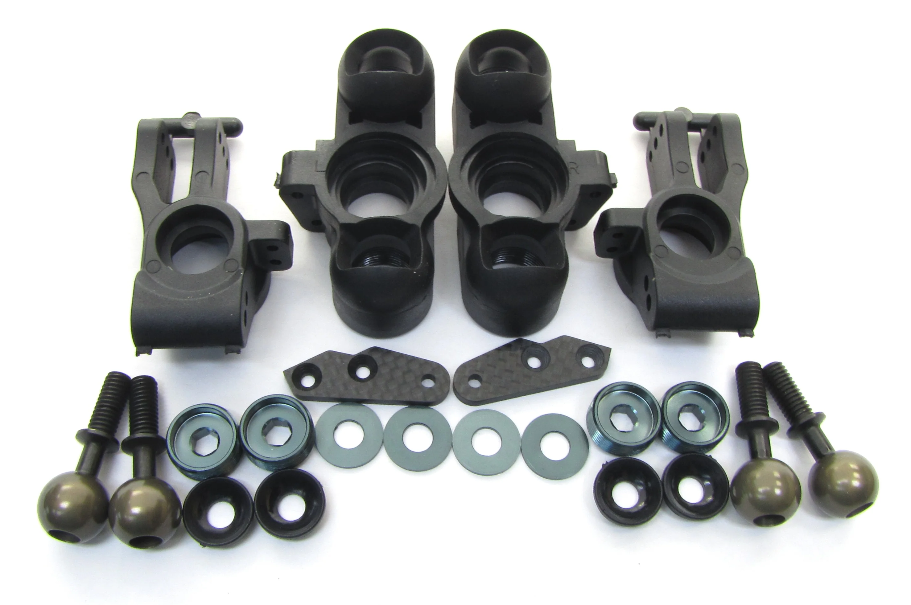 MBX8 FRONT & REAR UPRIGHTs (knuckles, hub carriers pillowball MUGEN E2021 - Image 4