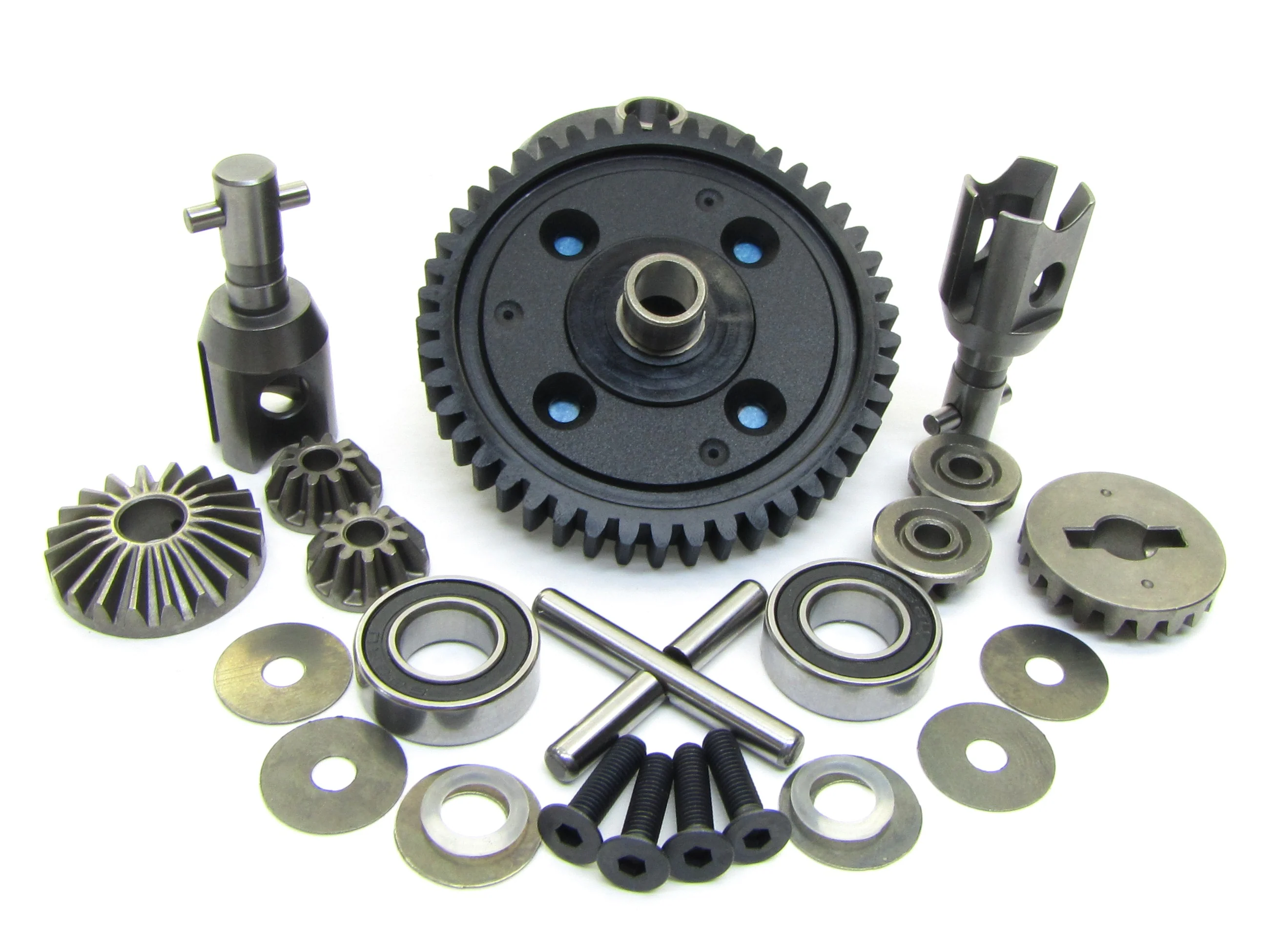 MBX8R Eco CENTER DIFFERENTIAL 46t set (E2245) HTD gearbox diff  MUGEN E2028 - Image 2