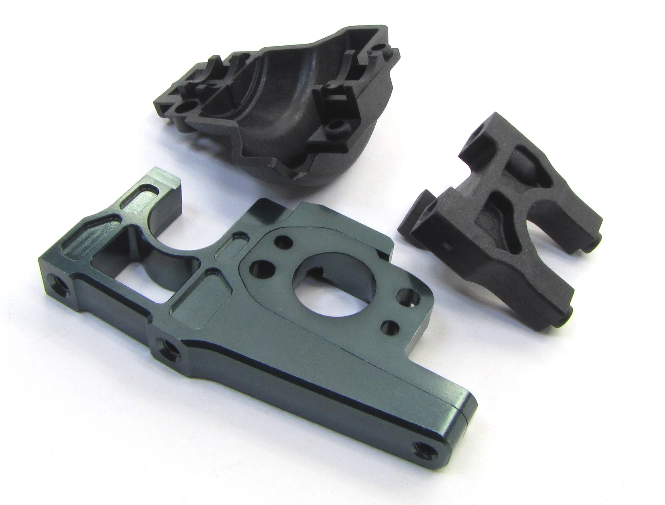 MBX8R Eco MOTOR MOUNT (aluminum, center diff mouting buggy MBX7TRE E2028 - Image 3