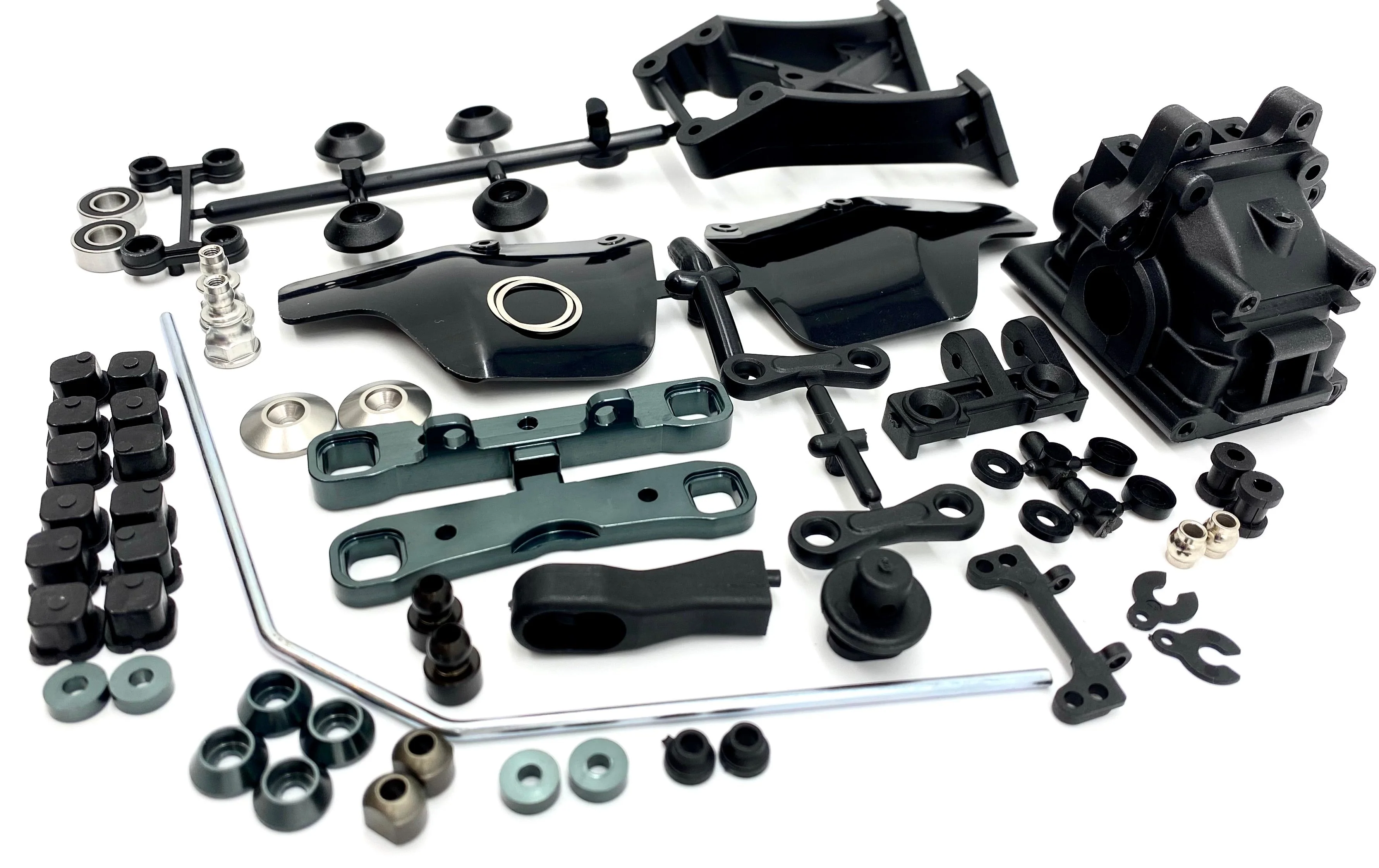 MBX8R Eco REAR SUSPENSION SET (Sway Bar, Arm, Toe in mount, Gear box MUGEN E2028 - Image 3