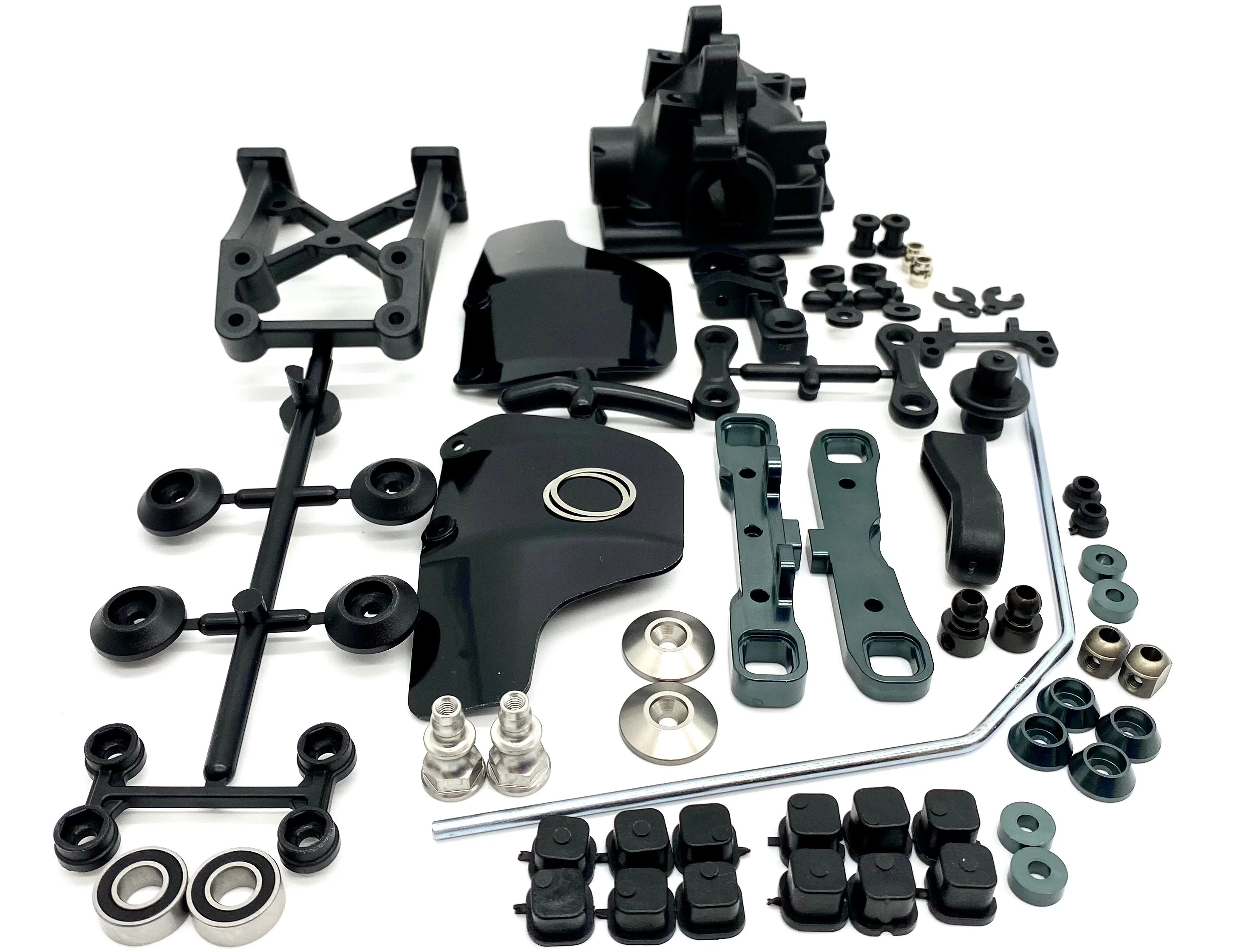 MBX8R Eco REAR SUSPENSION SET (Sway Bar, Arm, Toe in mount, Gear box MUGEN E2028 - Image 4