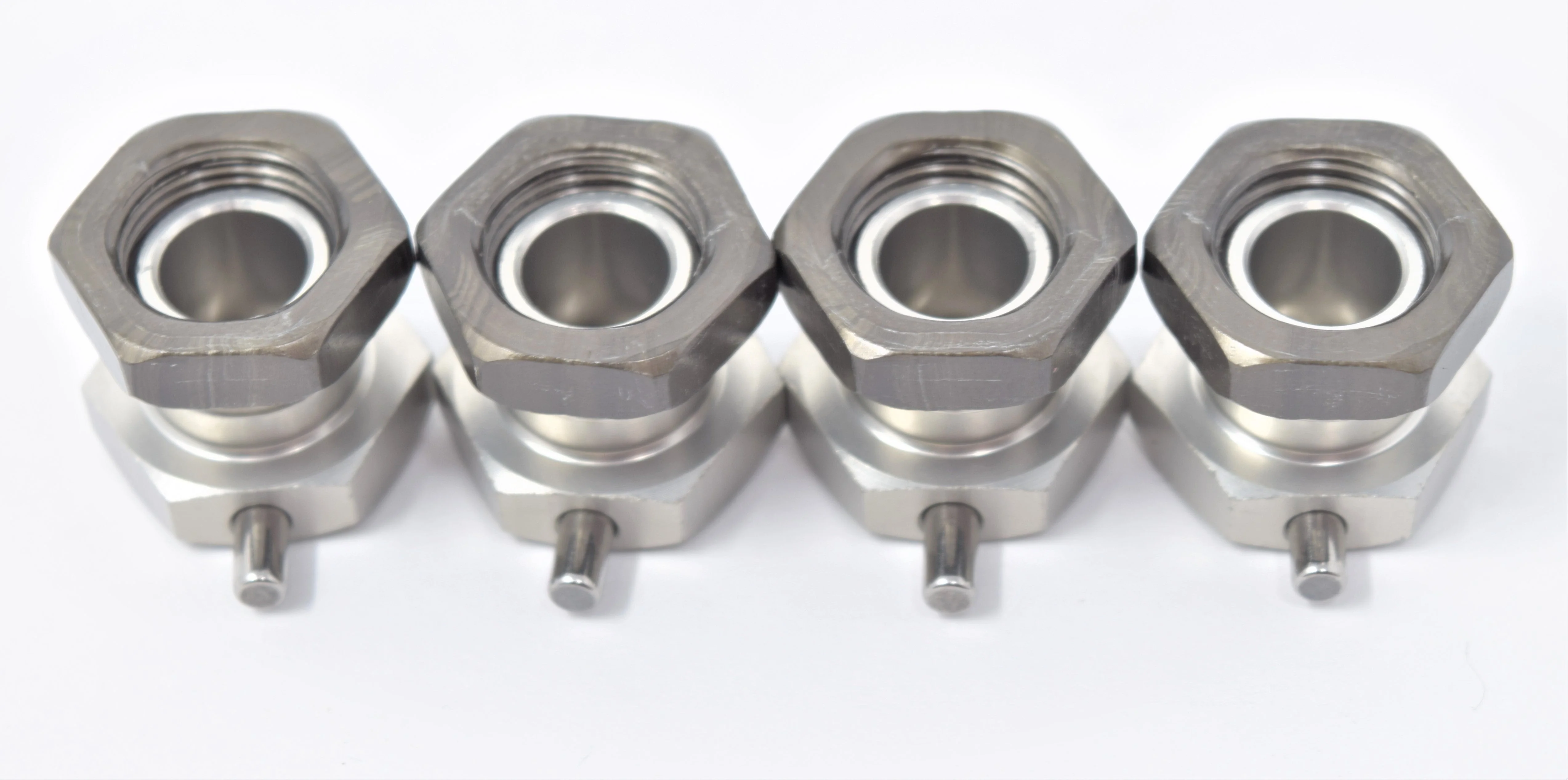 MBX8R HEX NUTS (17mm wheel hubs drives & pins locking buggy Mugen seiki E2027 - Image 3