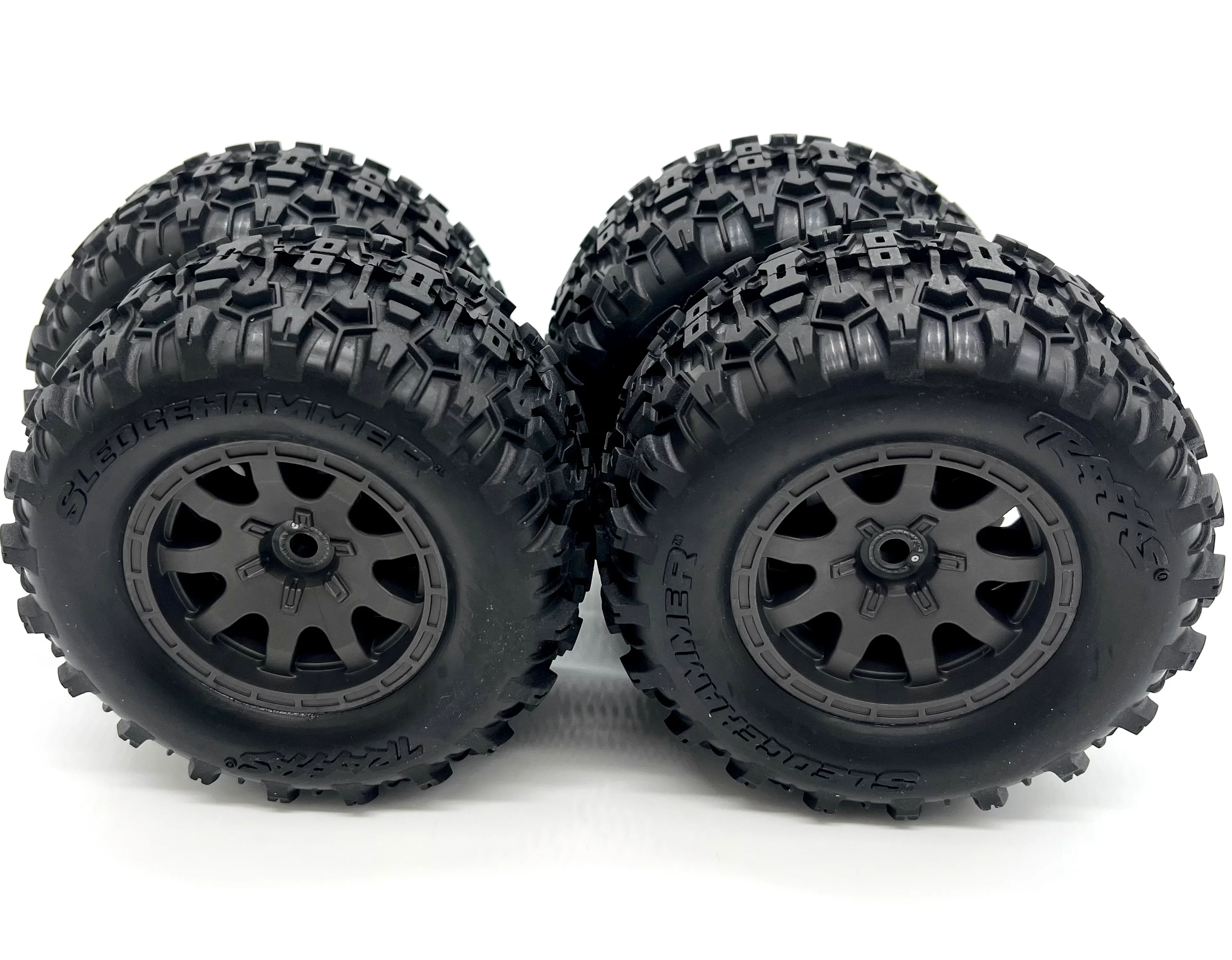 MINI-MAXX Wheels & Tires (Factory Glued Assembled Sledgehammer (set 4) Traxxas 107154-1 - Image 3