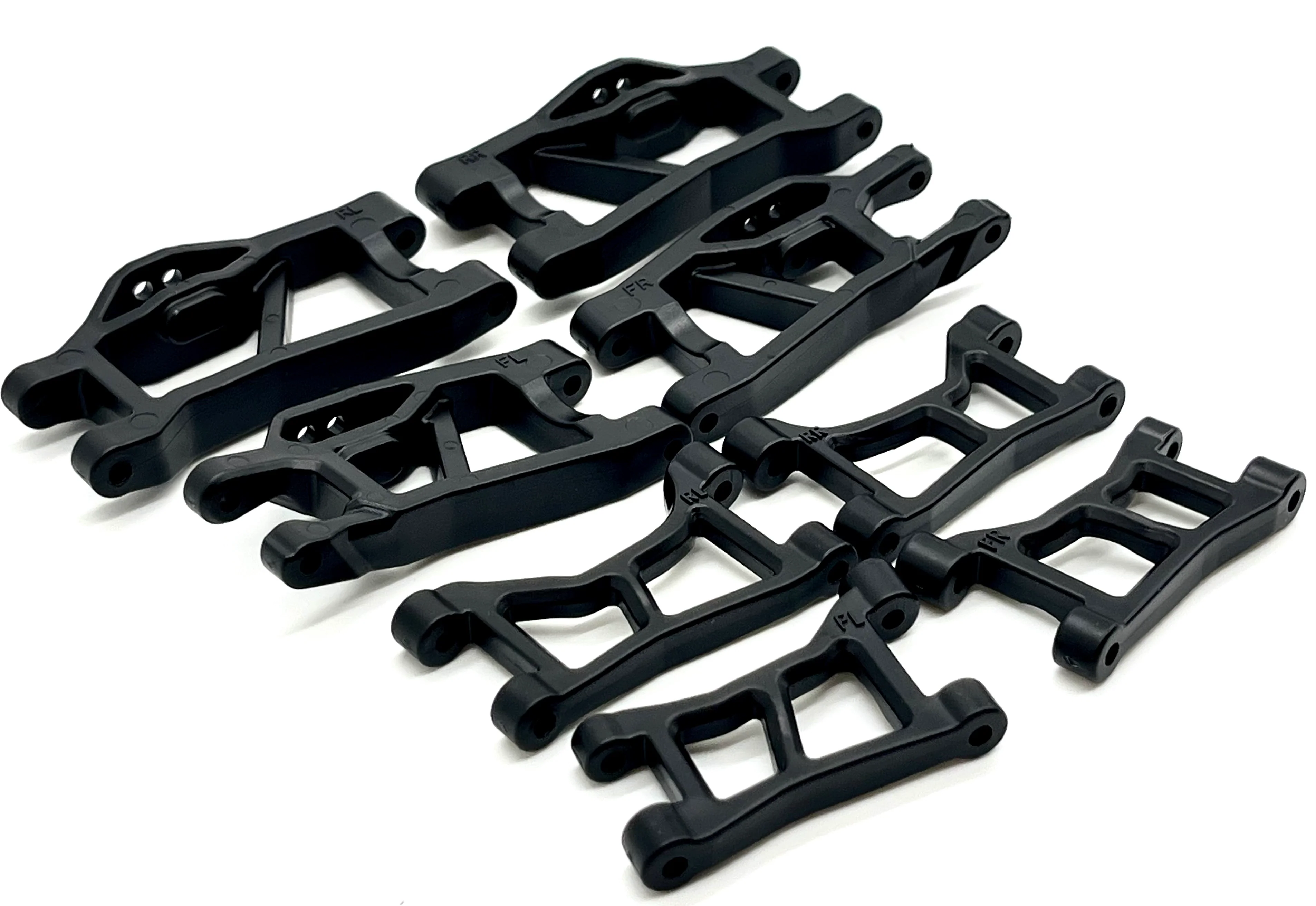 MINI RALLY VXL A-ARMS (Suspension black Front Rear slash Traxxas 108046-1 - Image 2