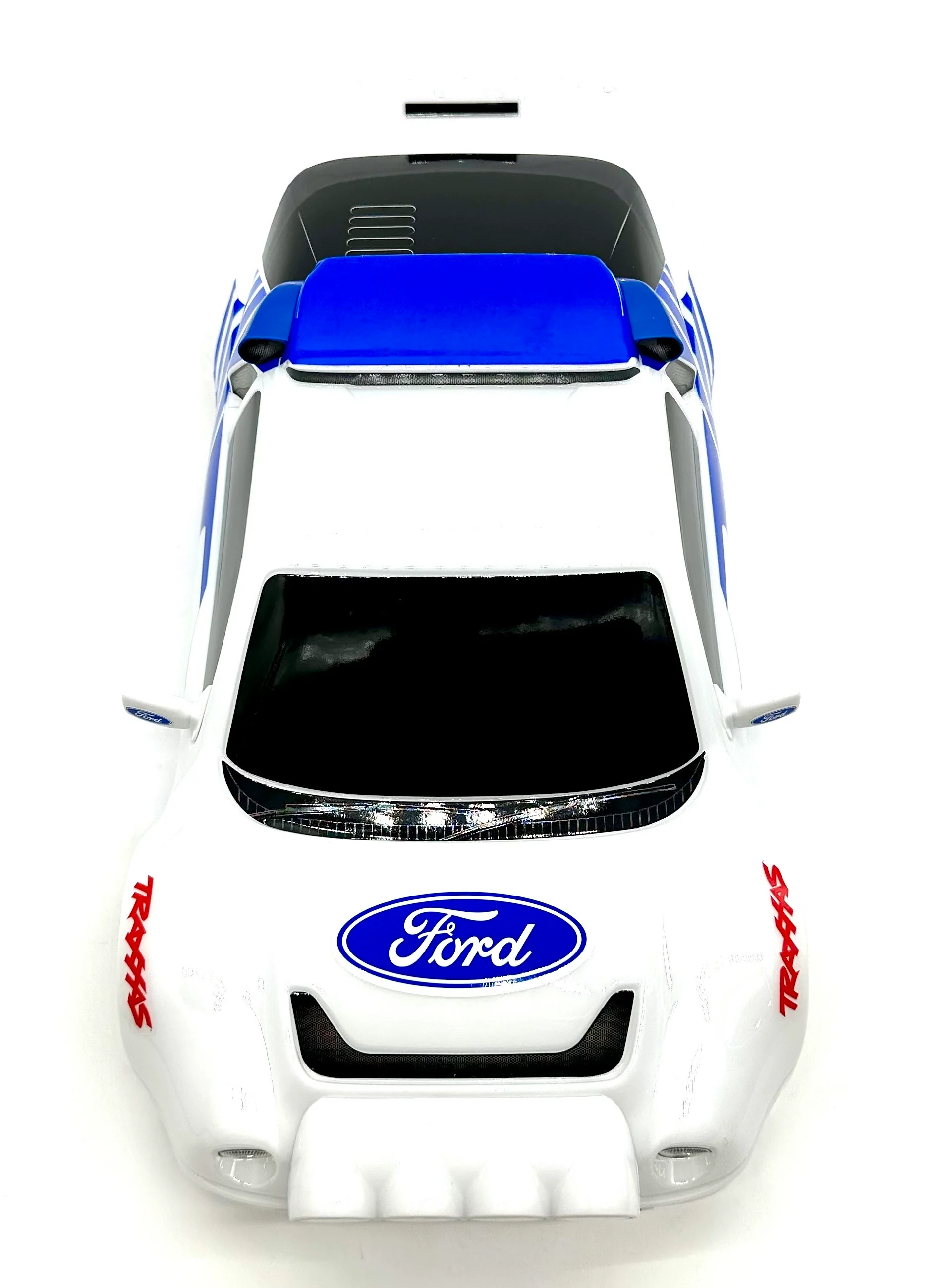 MINI RALLY VXL BODY cover Shell & Lights (WHITE Painted Traxxas 108046-1 - Image 4