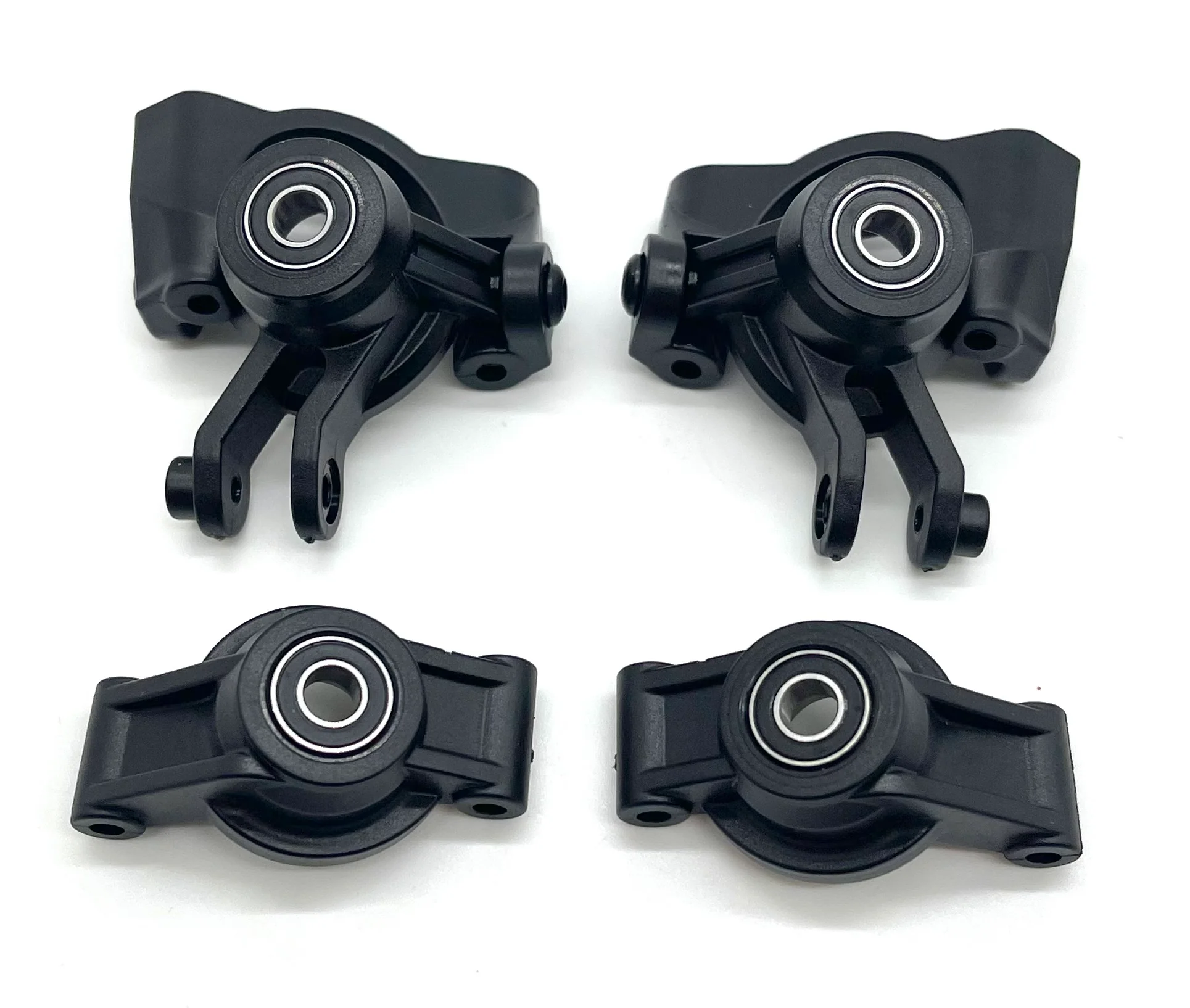 MINI-MAXX Front/Rear Hub Carriers Caster Steering Blocks Traxxas 107154-1 - Image 2