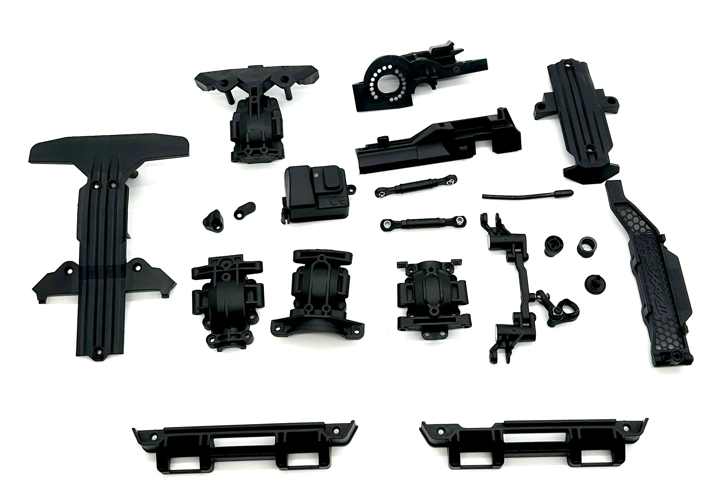 MINI RALLY VXL Plastic Set (Front Rear Bulkhead Body mounts Traxxas 108046-1