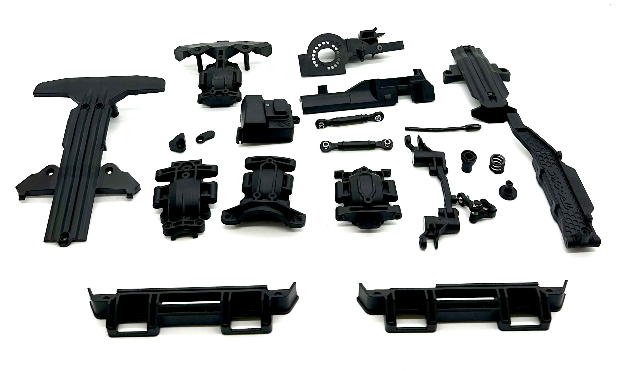 MINI RALLY VXL Plastic Set (Front Rear Bulkhead Body mounts Traxxas 108046-1 - Image 2